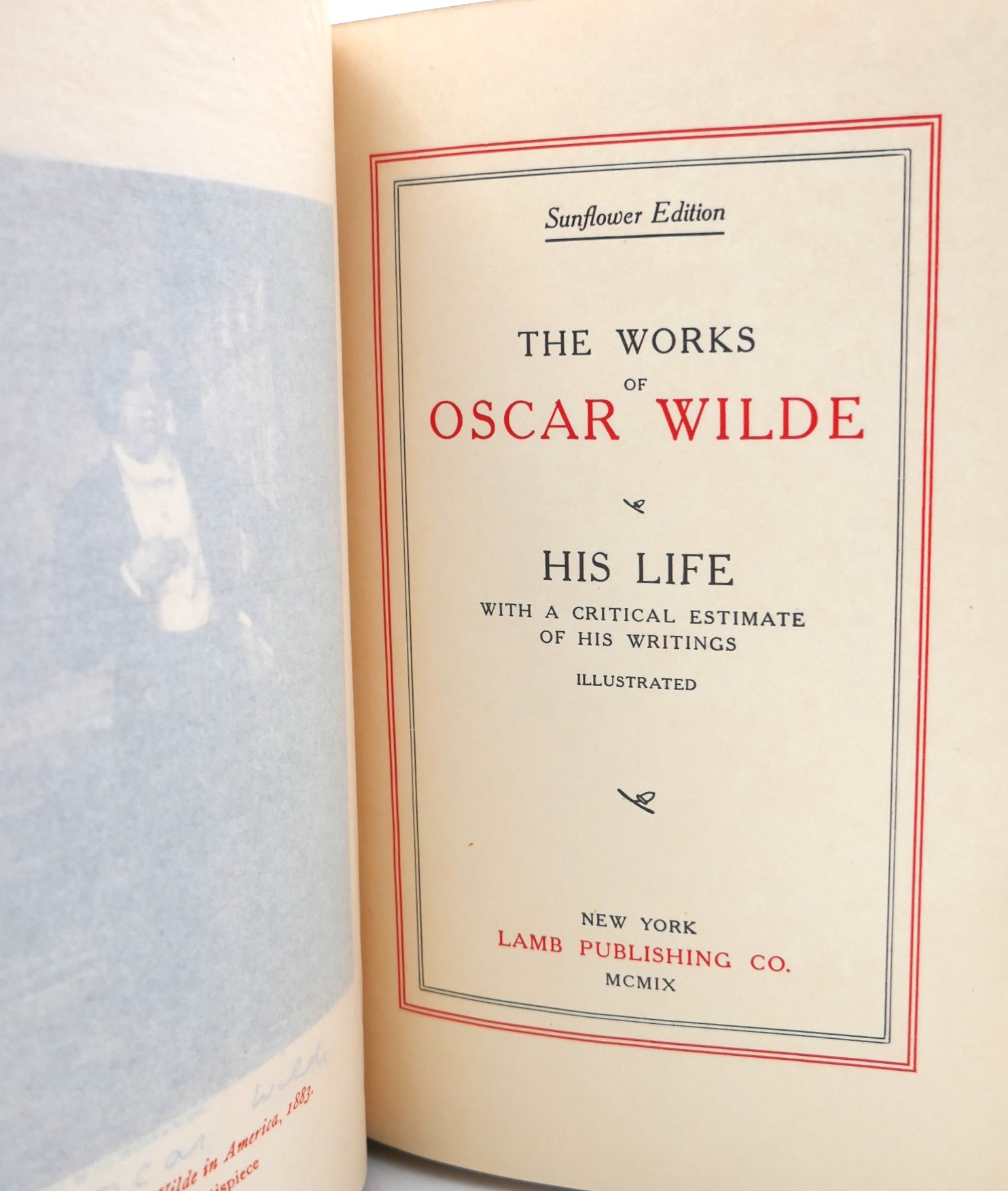 The Works of Oscar Wilde. Sunflower Edition. Fifteen Volumes (1909) - Image 5