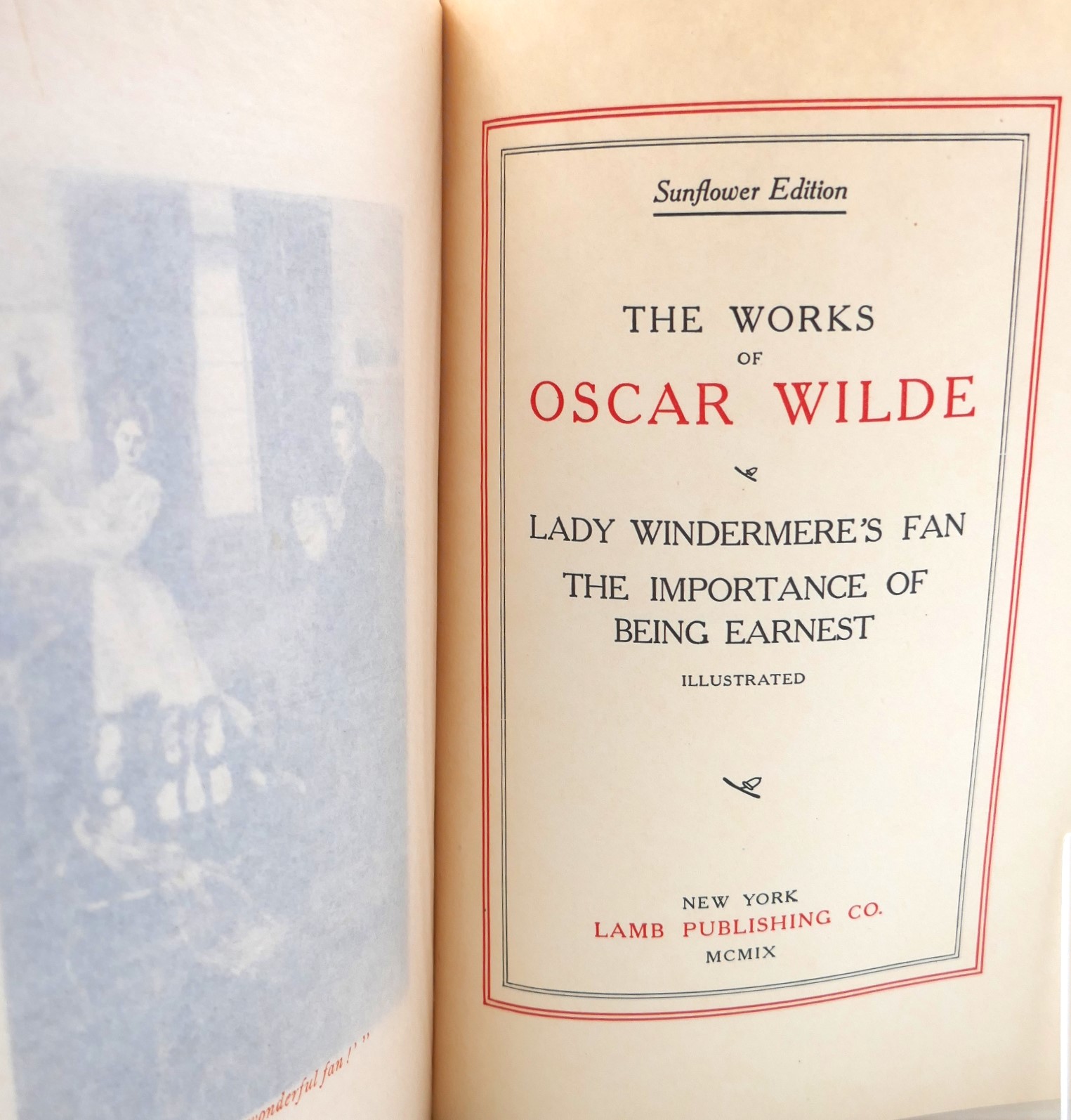 The Works of Oscar Wilde. Sunflower Edition. Fifteen Volumes (1909) - Image 11