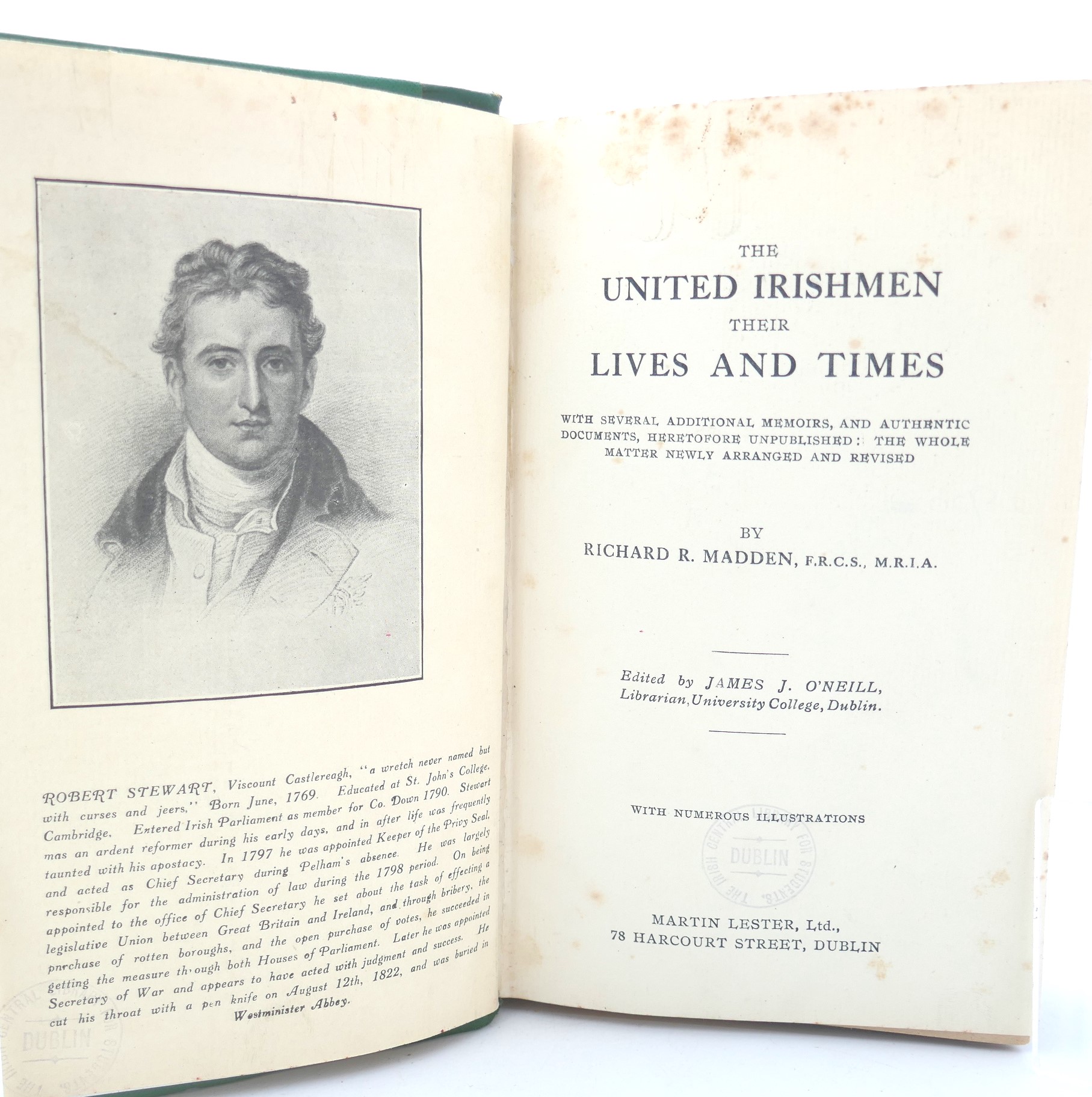 The United Irishmen Their lives and Times (1920) - Image 5