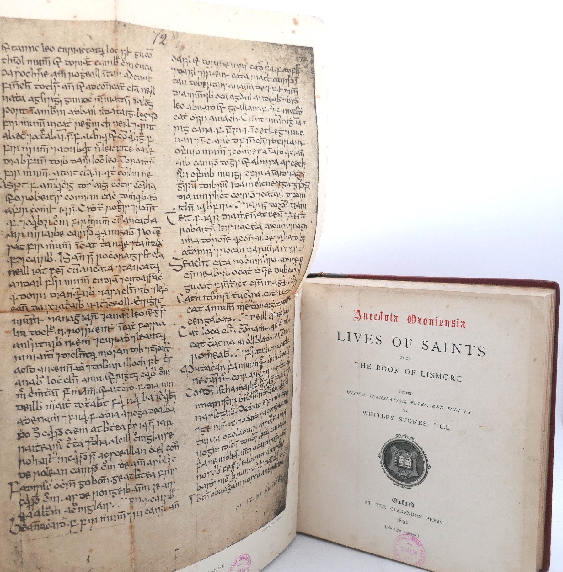 Lives of Saints from the Book of Lismore (1890) - Image 4
