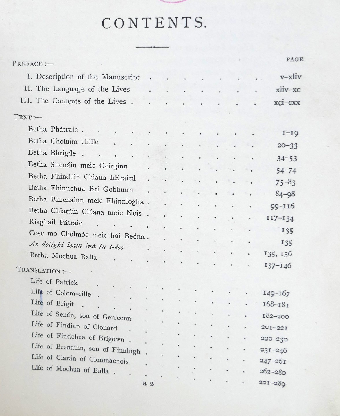 Lives of Saints from the Book of Lismore (1890) - Image 5
