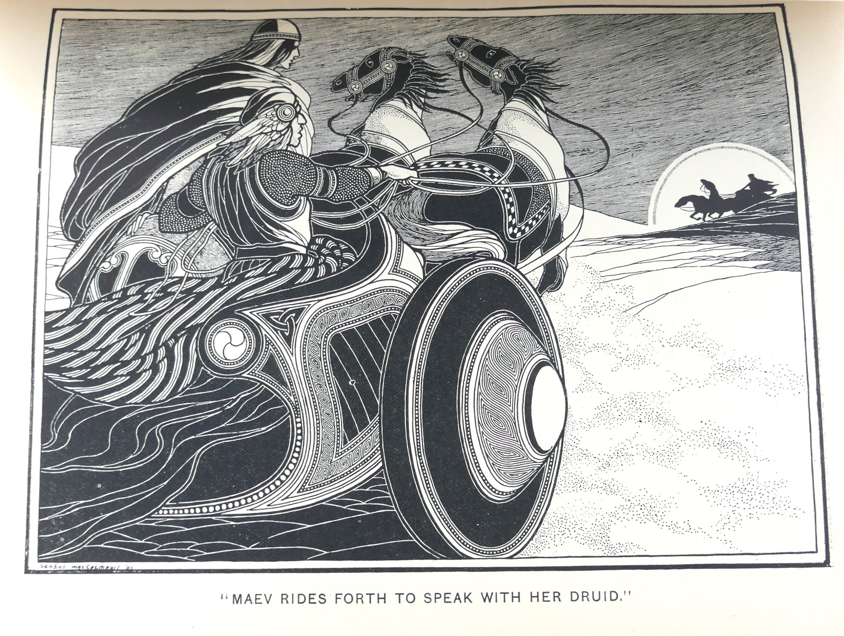The Táin. Illustrated Seaghan Mac Cathmhaoil (1948) - Image 6
