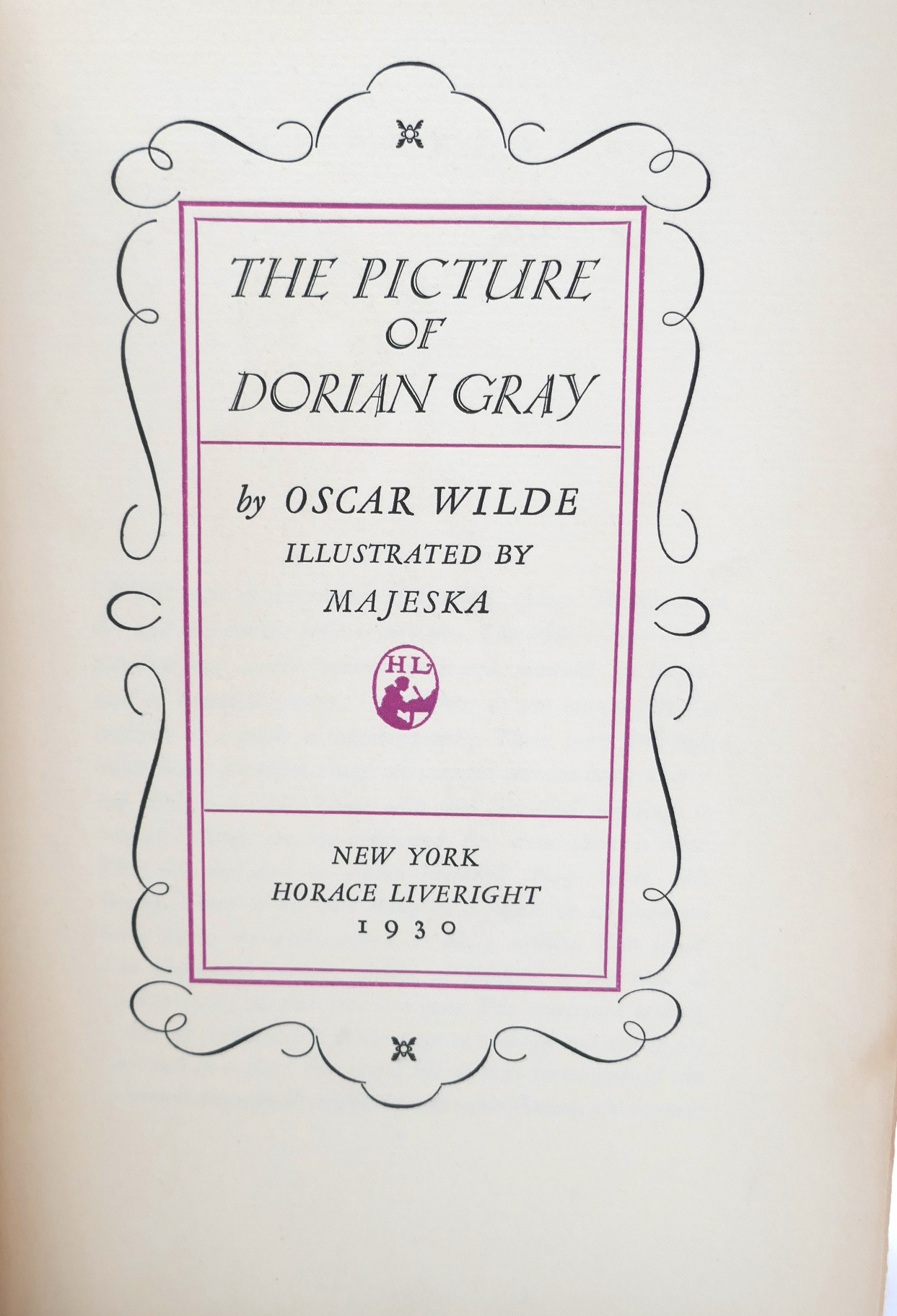 The Picture of Dorian Gray. Illustrated by Majeska (1930) - Image 2