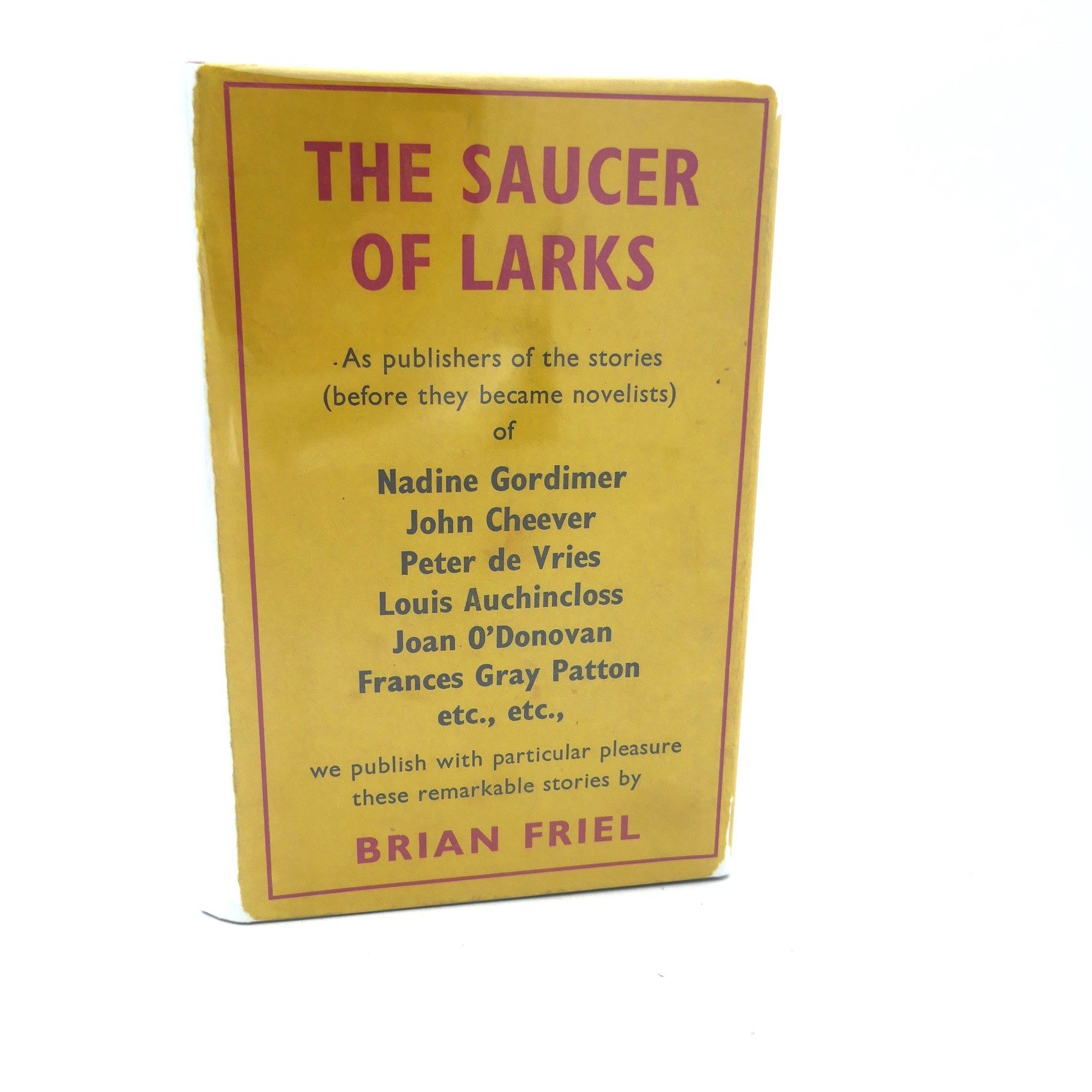 The Saucer of Larks. First Edition (1963)