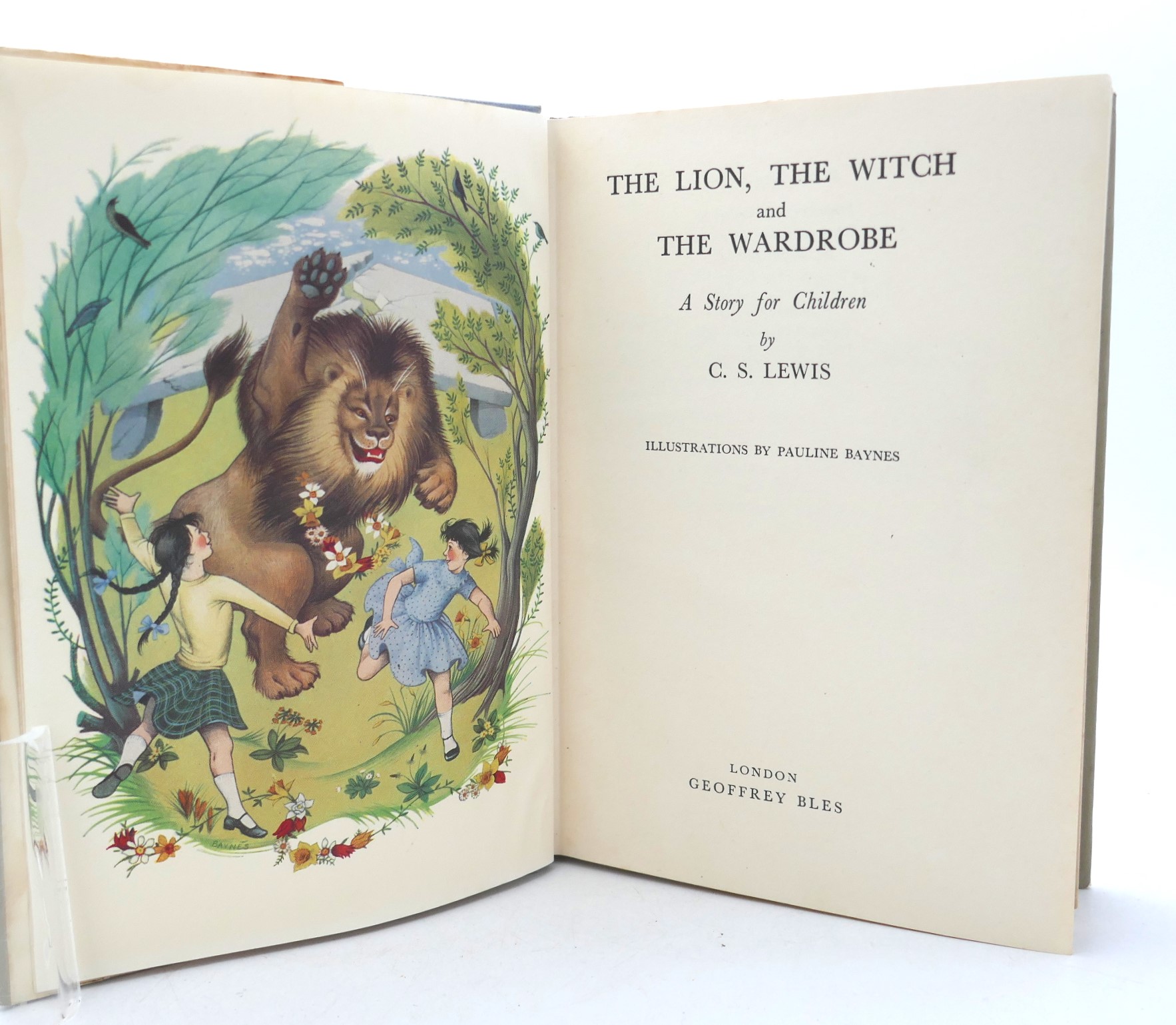 The Lion, The Witch and The Wardrobe. Fourth Impression (1958) - Image 4