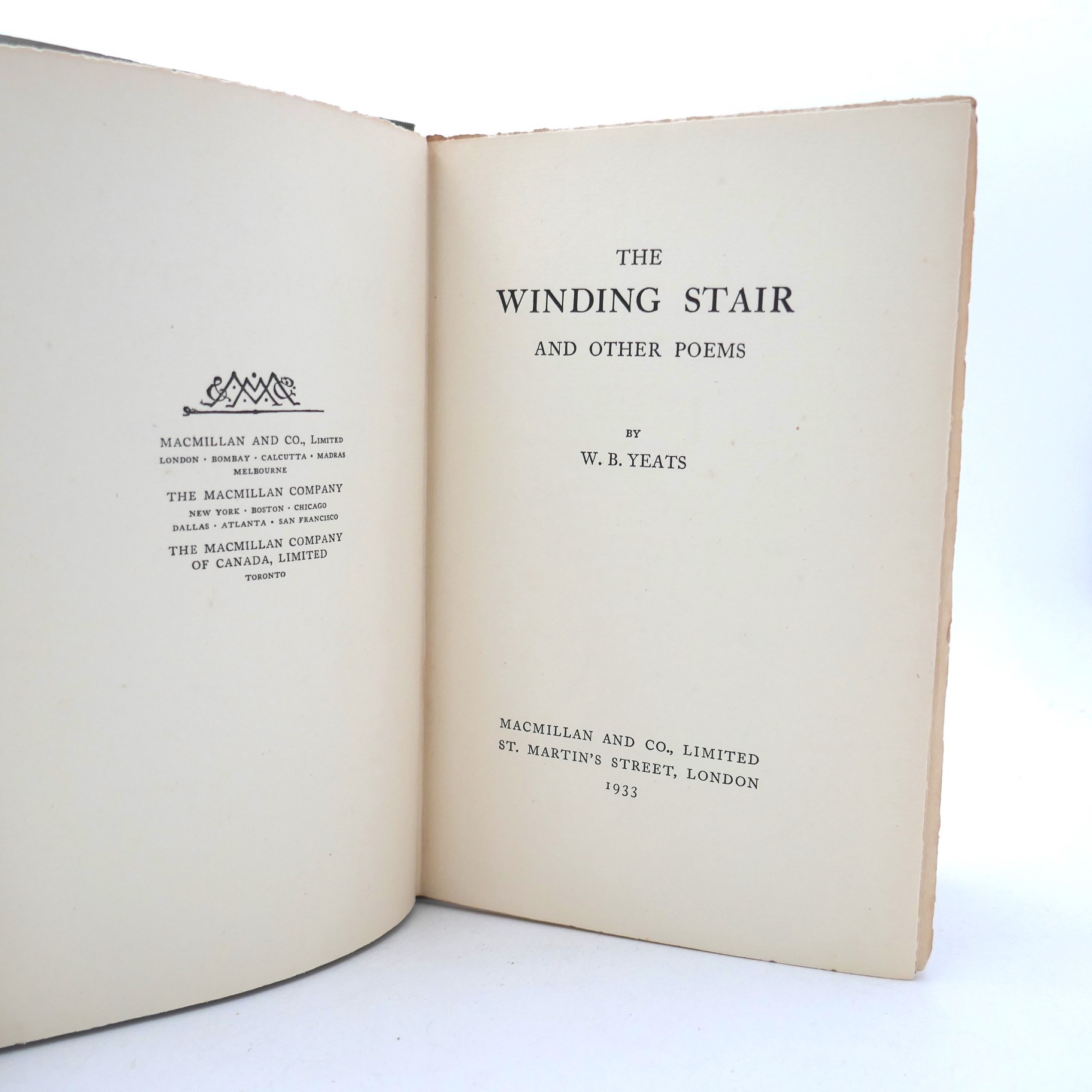 The Winding Stair and other Poems. Second Impression (1933) - Image 4