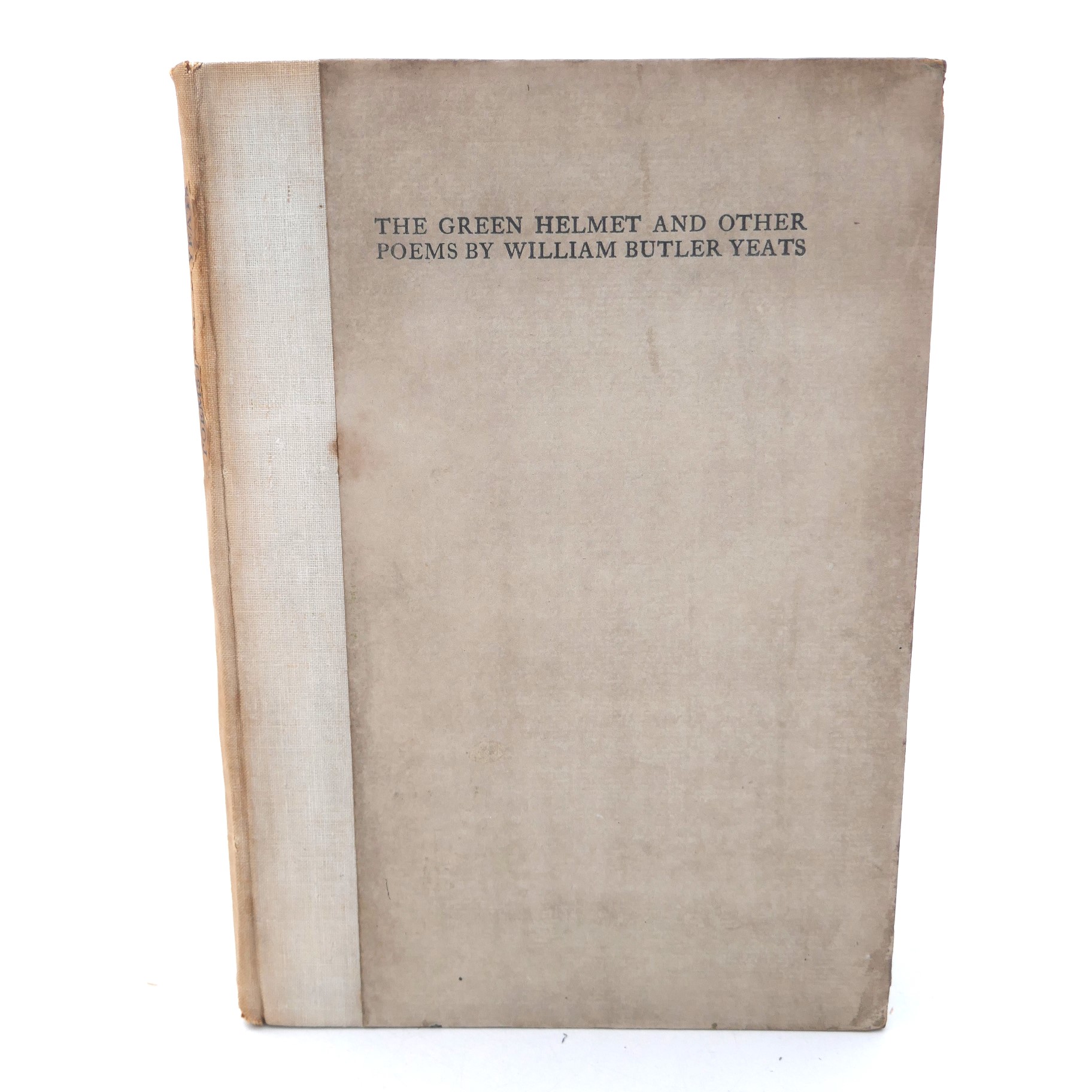 The Green Helmet and other Poems. Inscribed Copy (1910)