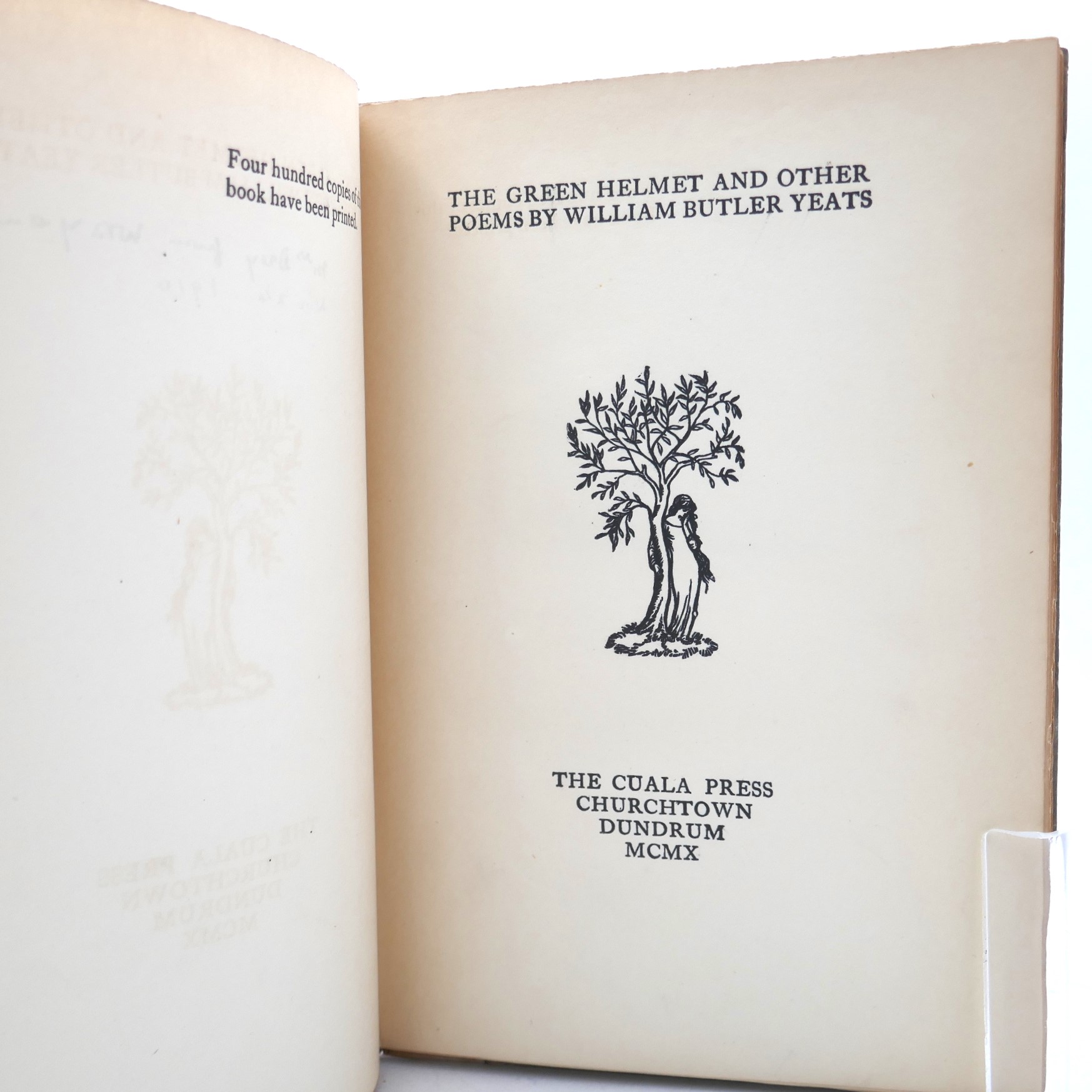 The Green Helmet and other Poems. Inscribed Copy (1910) - Image 4