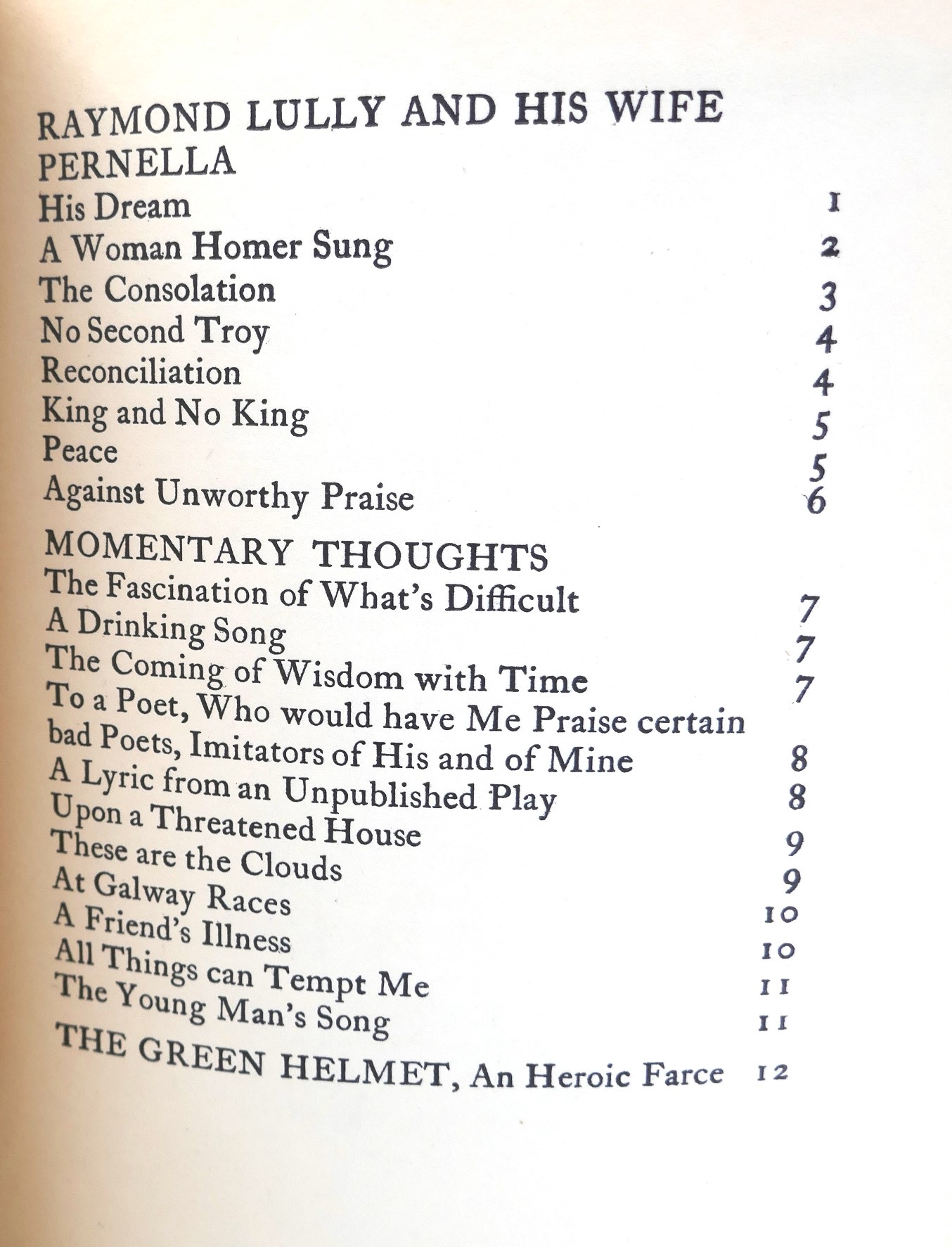 The Green Helmet and other Poems. Inscribed Copy (1910) - Image 5