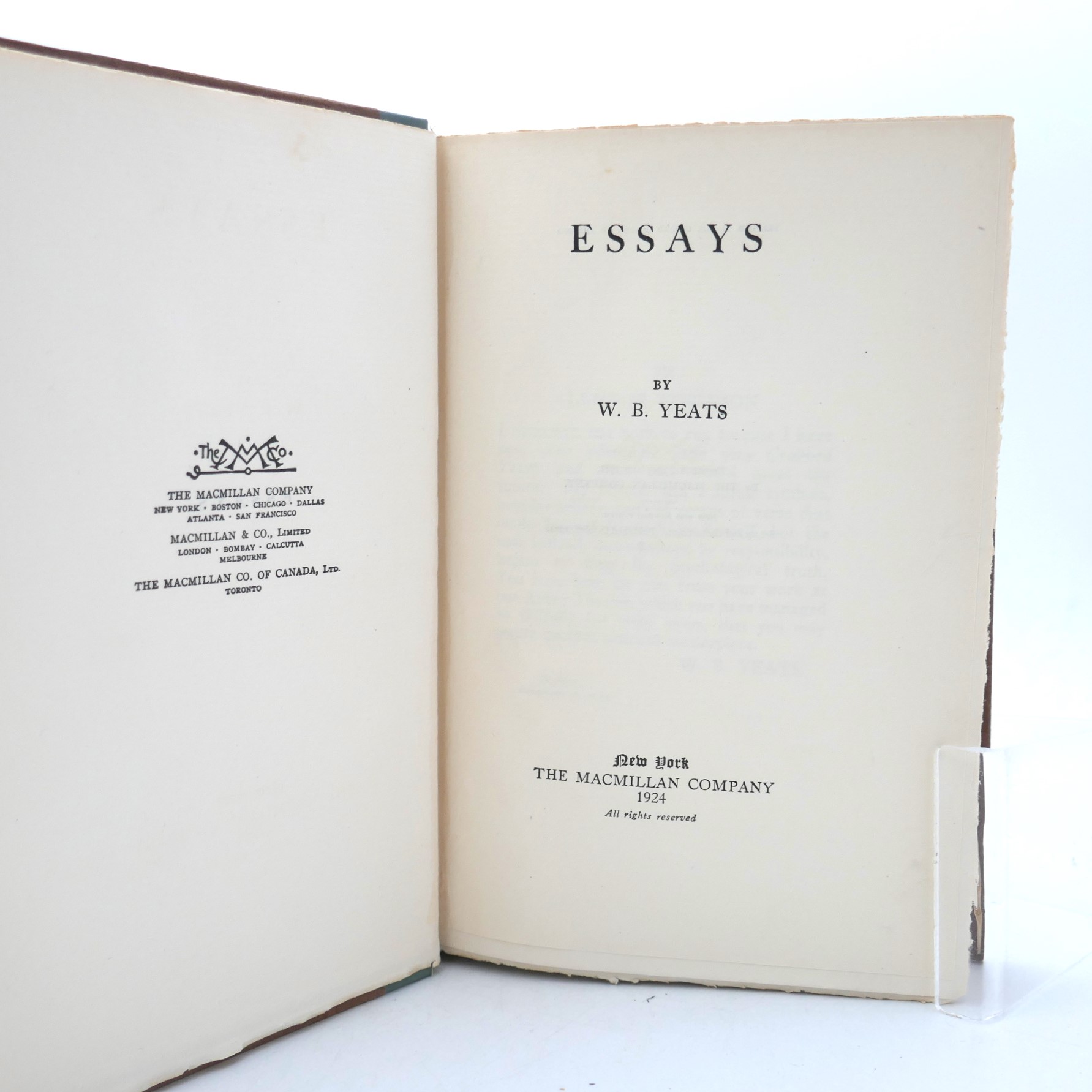 Essays. Limited Signed Edition (1924) - Image 4