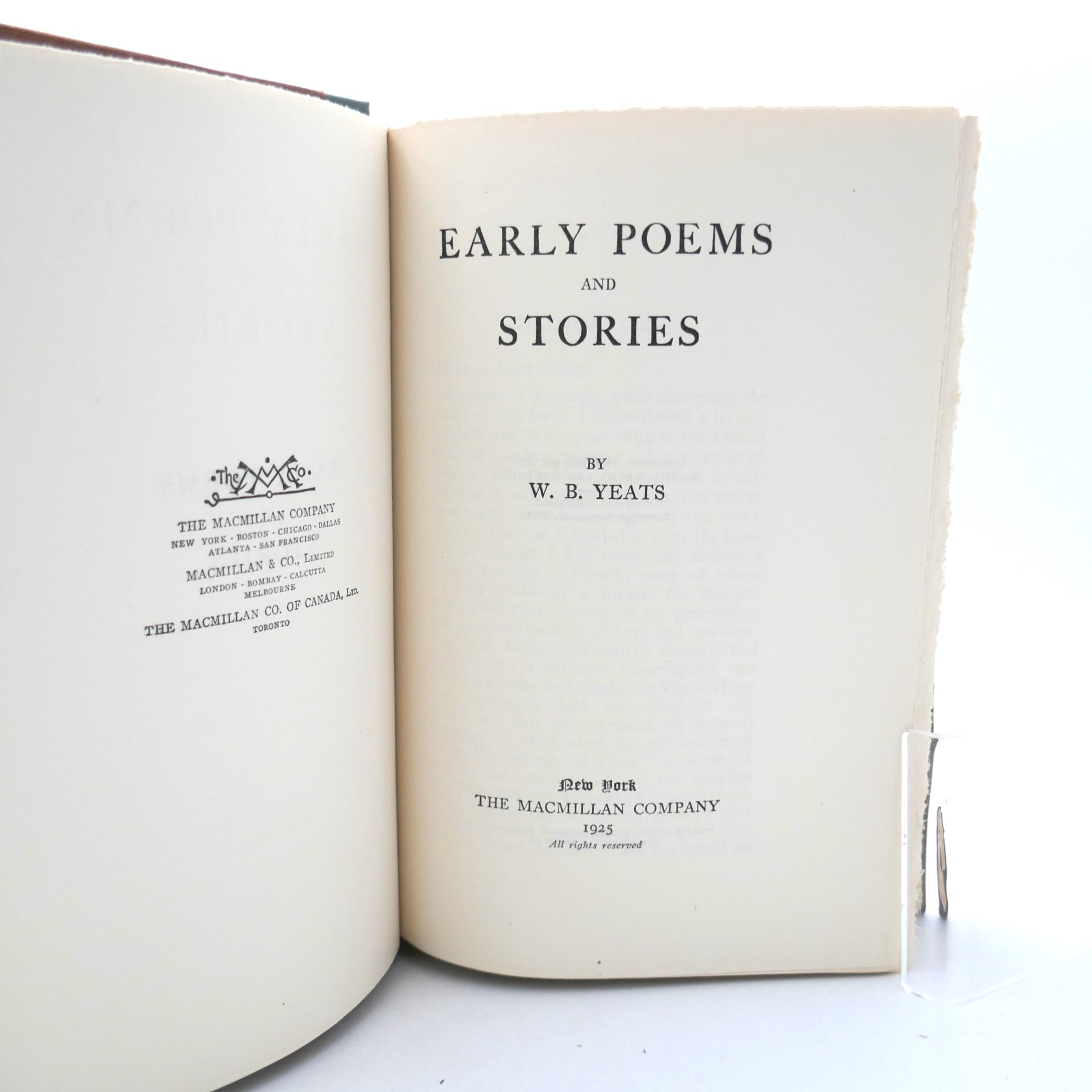 Early Poems and Stories. Limited Signed Edition (1925) - Image 4
