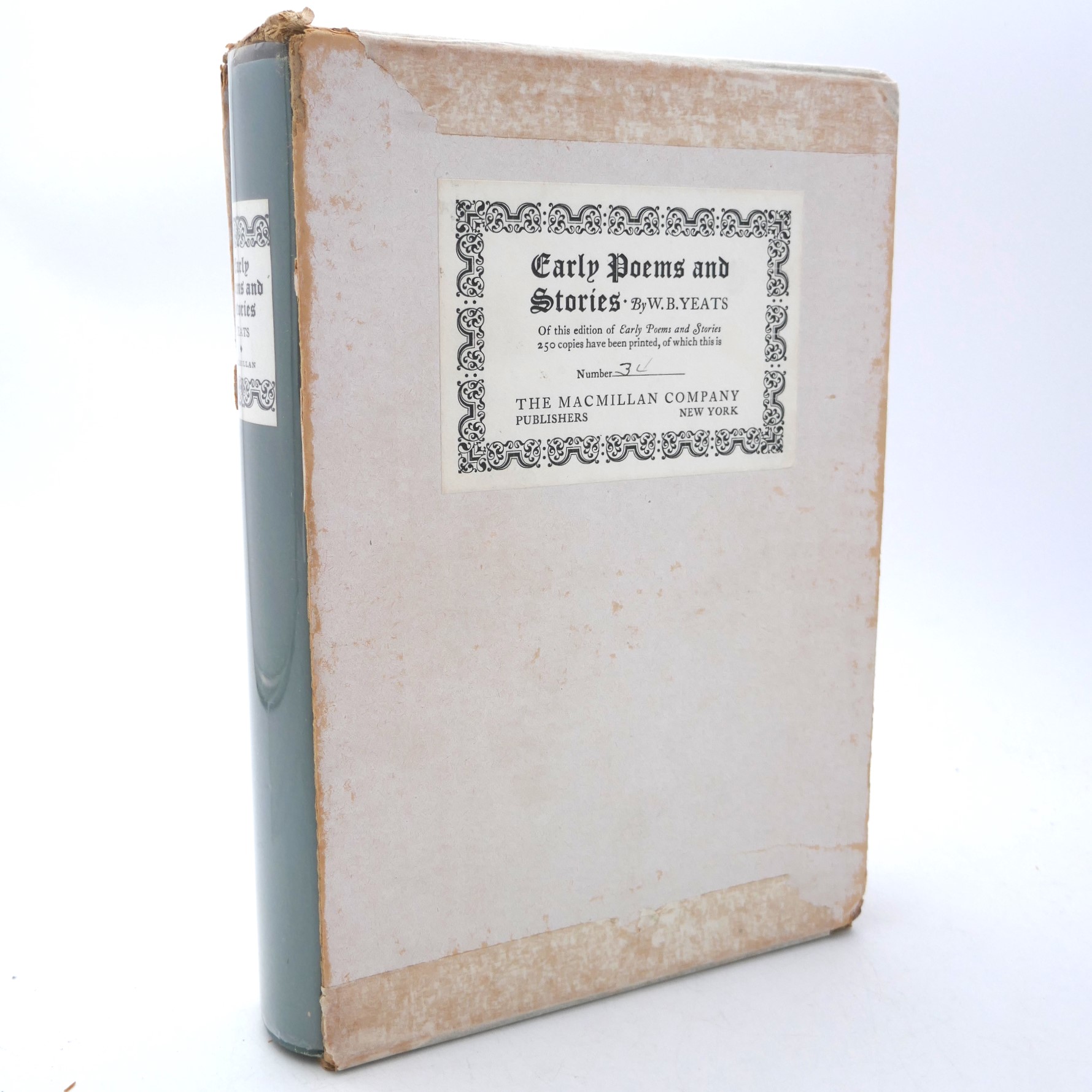 Early Poems and Stories. Limited Signed Edition (1925) - Image 5