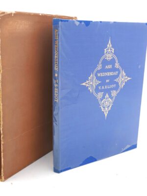 Ash Wednesday. Limited Signed Edition (1930)