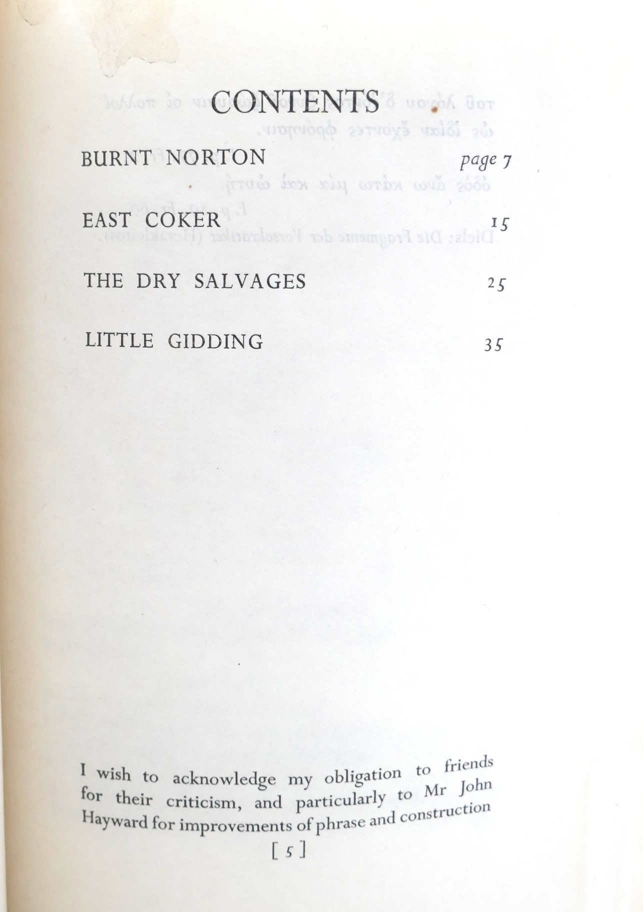 Four Quartets. First Edition (1944) - Image 4