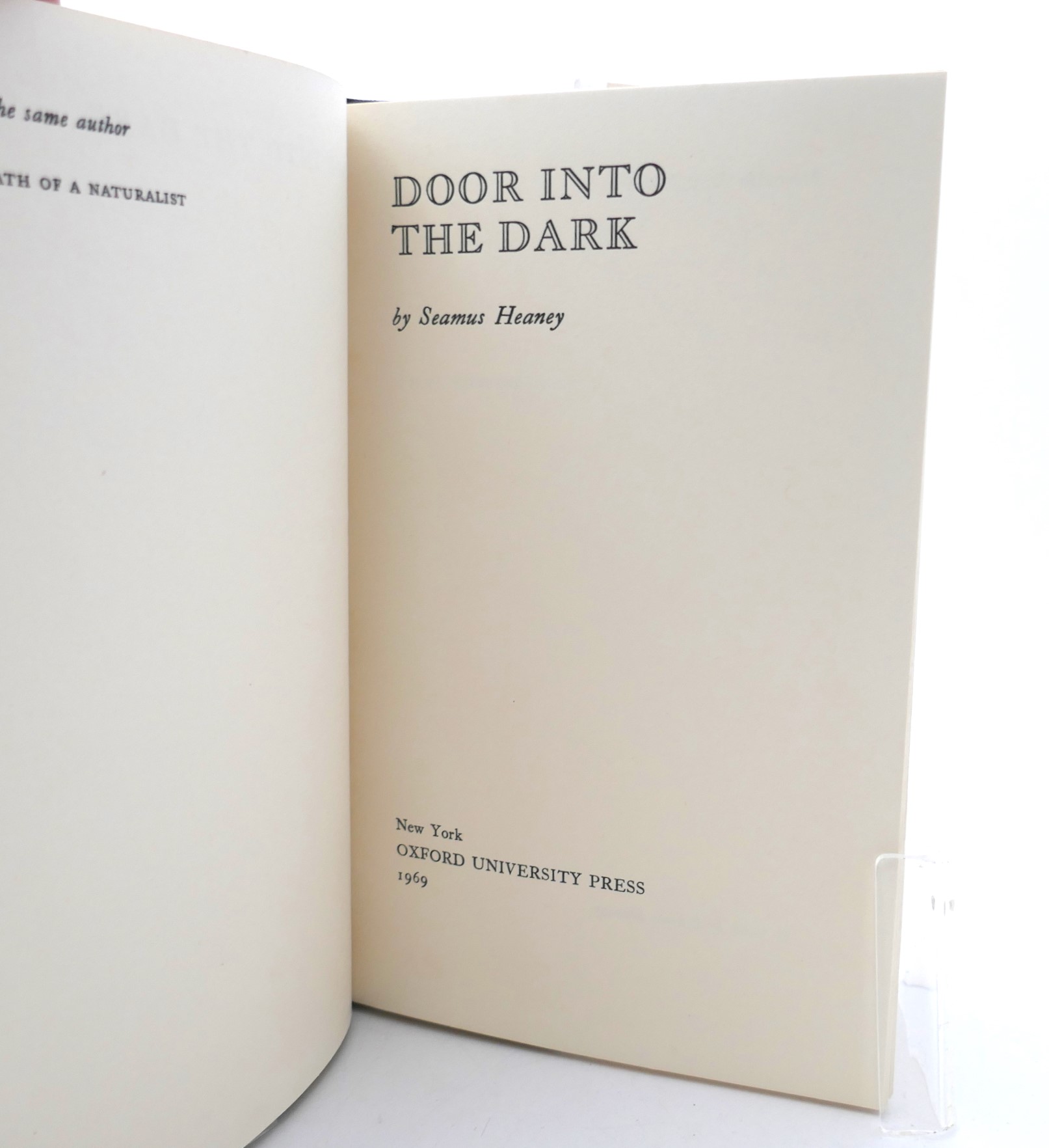 Door into the Dark. First American Edition (1969) - Image 3