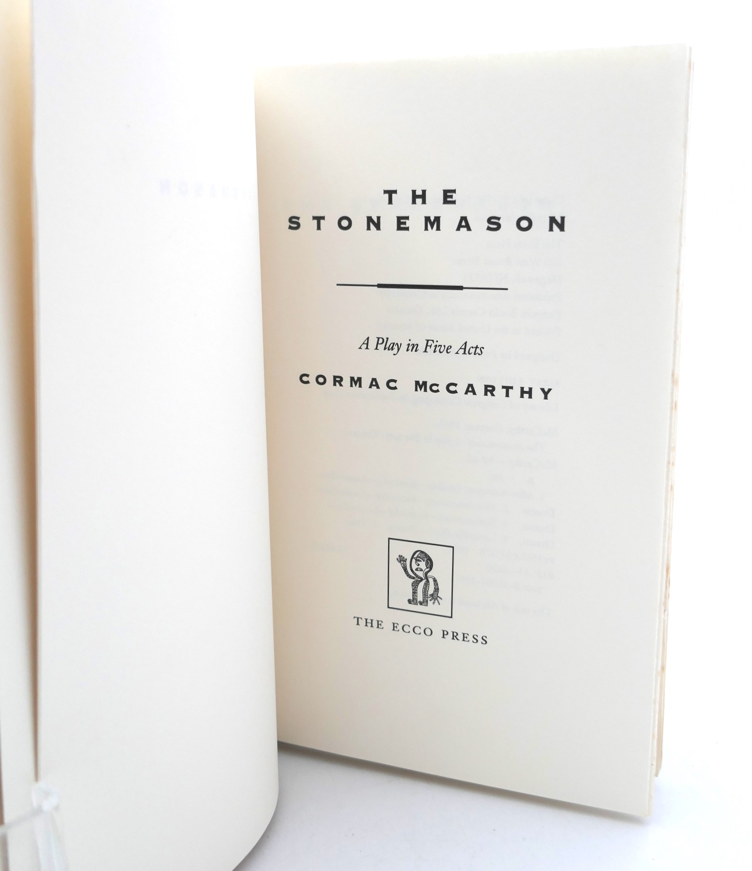 The Stonemason. Limited Signed Edition (1994) - Image 2