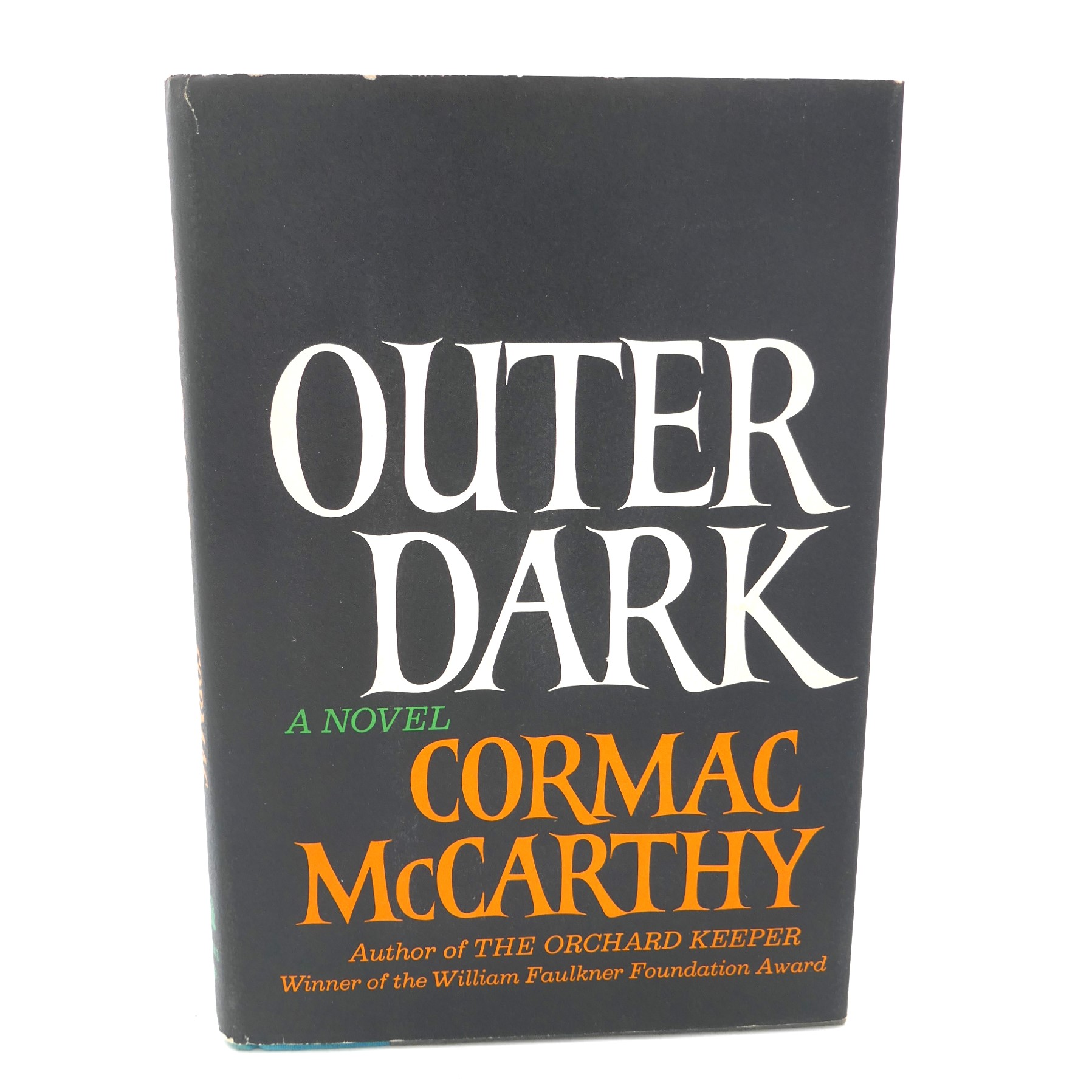Outer Dark. First Edition. Signed by the Author (1968)