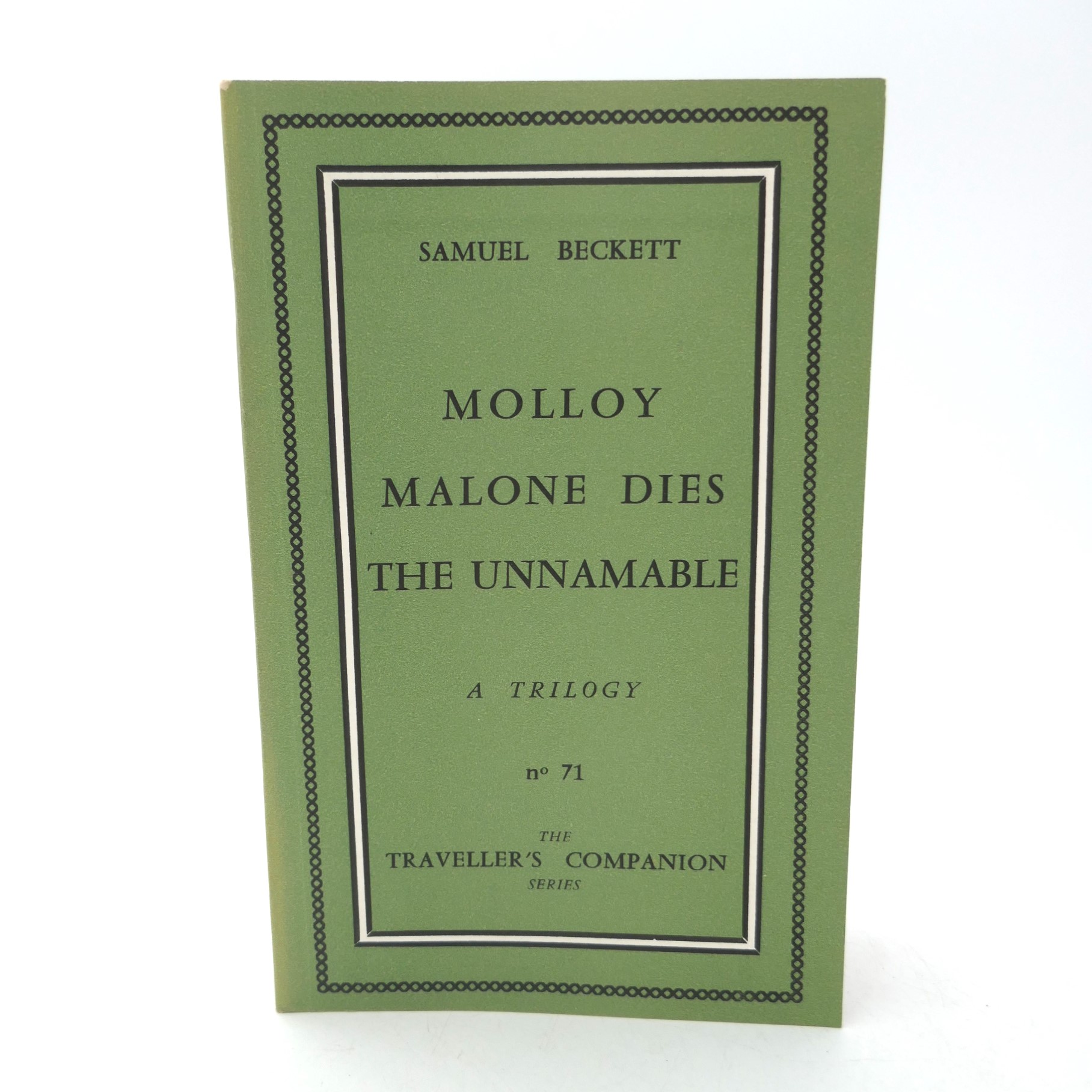 Molloy. Mallone Dies. The Unnamable (1959)