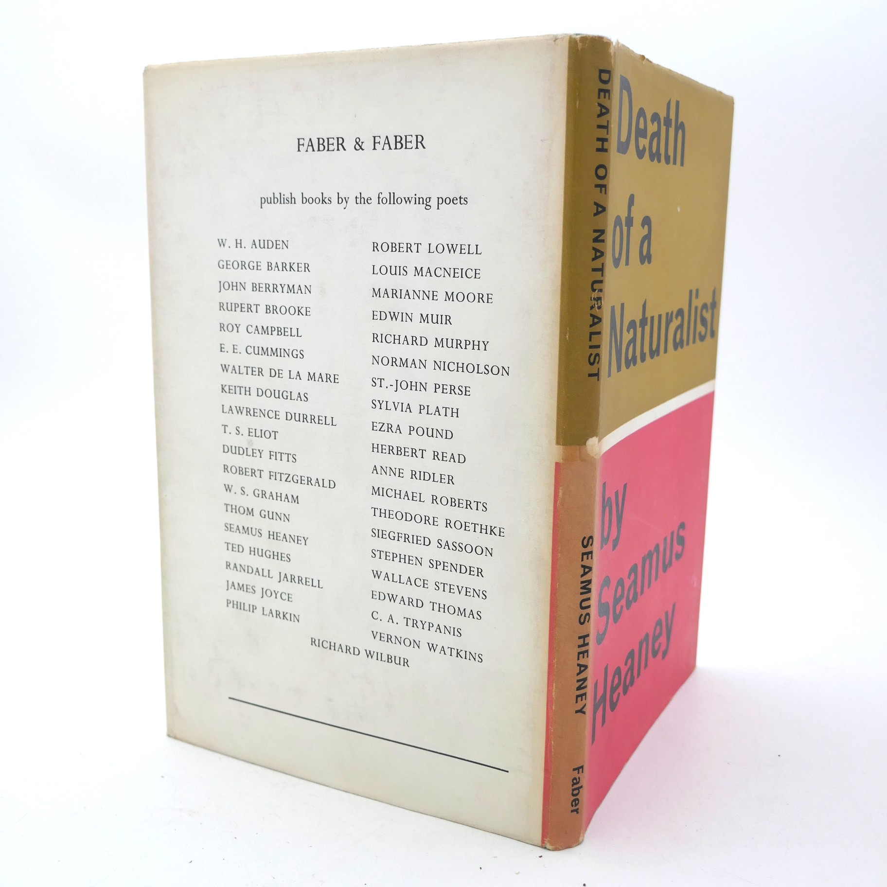 Death of a Naturalist. First Edition. Author Signed (1966) - Image 2