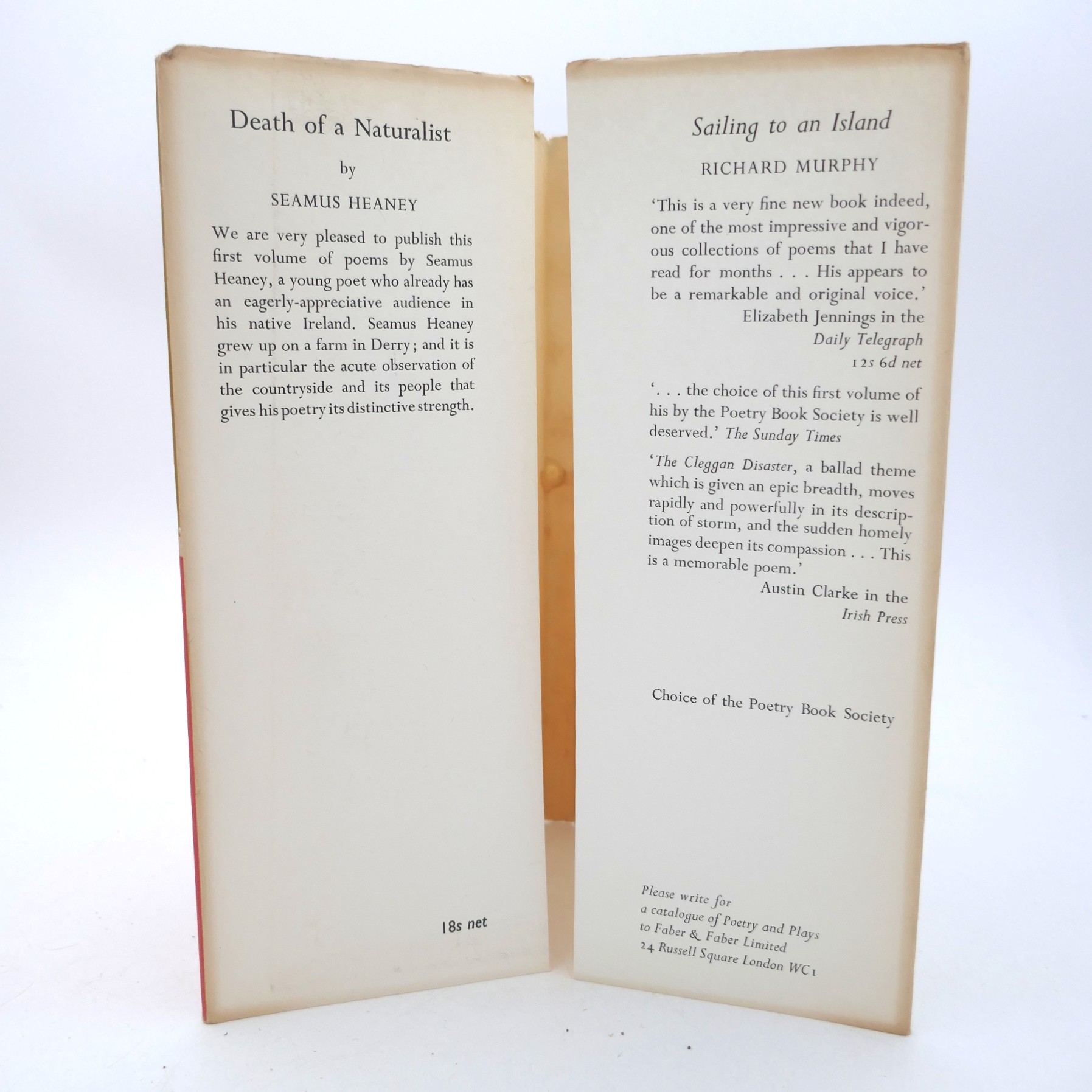 Death of a Naturalist. First Edition. Author Signed (1966) - Image 4