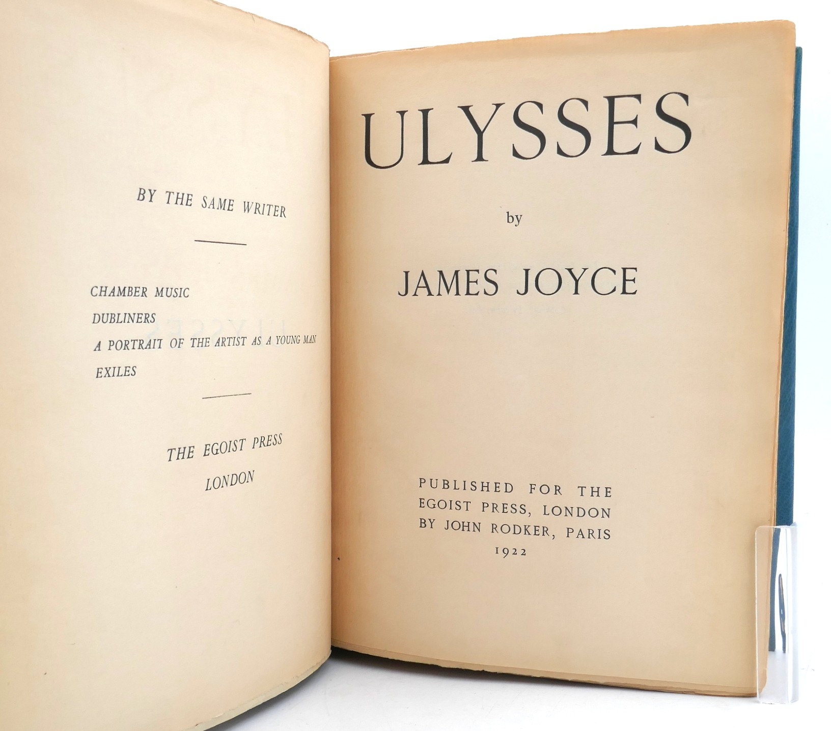 Ulysses. Second Edition (1922) - Image 5