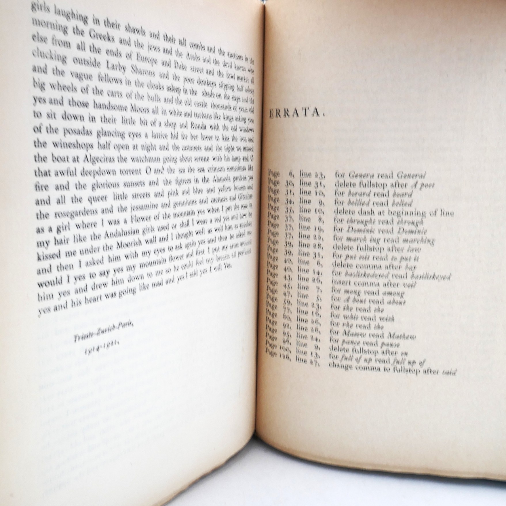 Ulysses. Second Edition (1922) - Image 9