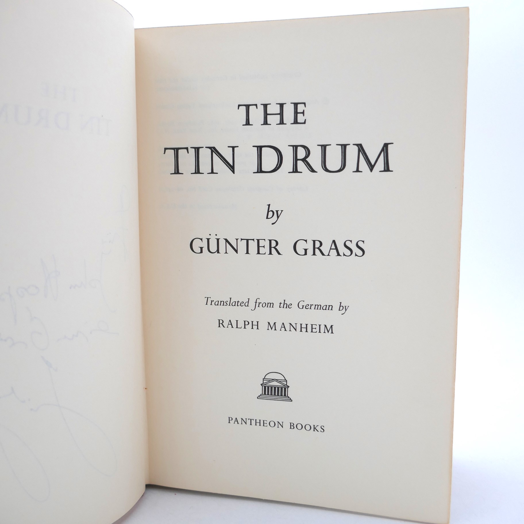 The Tin Drum. First American Edition. Inscribed Copy (1962) - Image 4