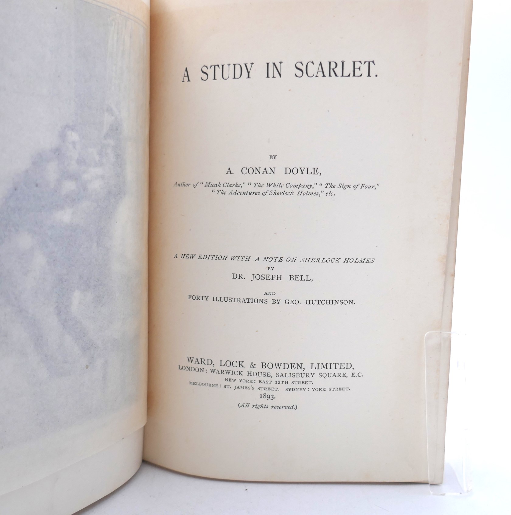A Study in Scarlet. A New Edition (1893) - Image 2