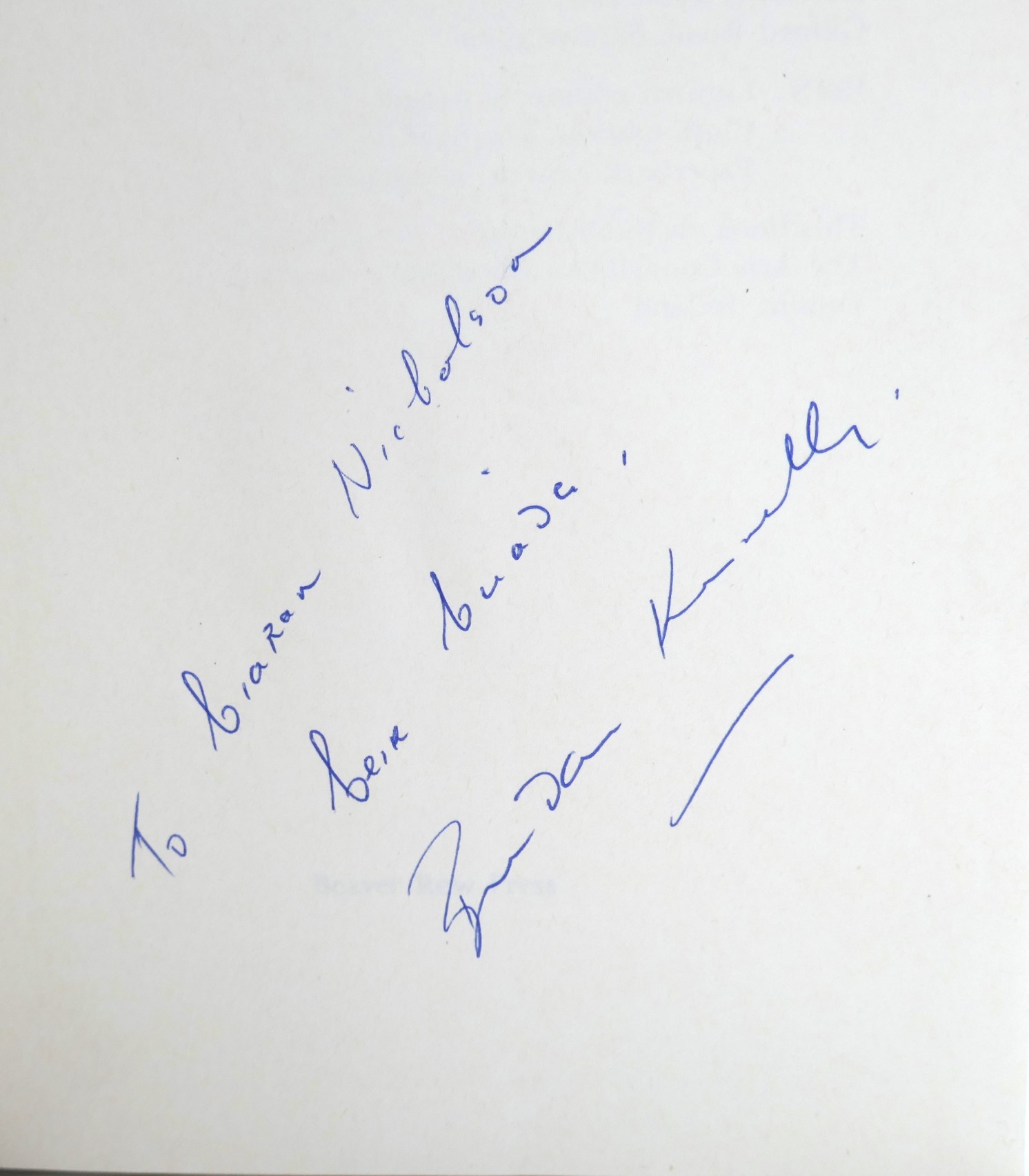 Cromwell. A Poem. Inscribed by the Author (1983) - Image 3