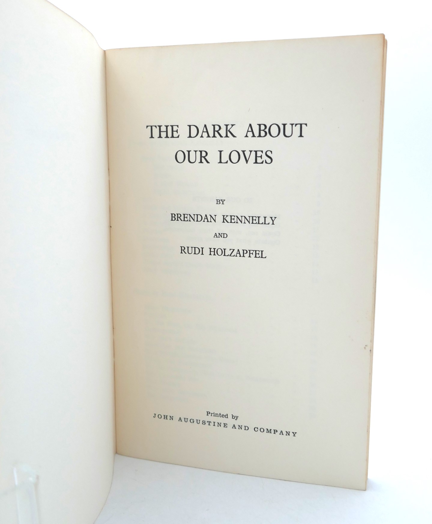 The Dark About Our Loves (1962) - Image 2