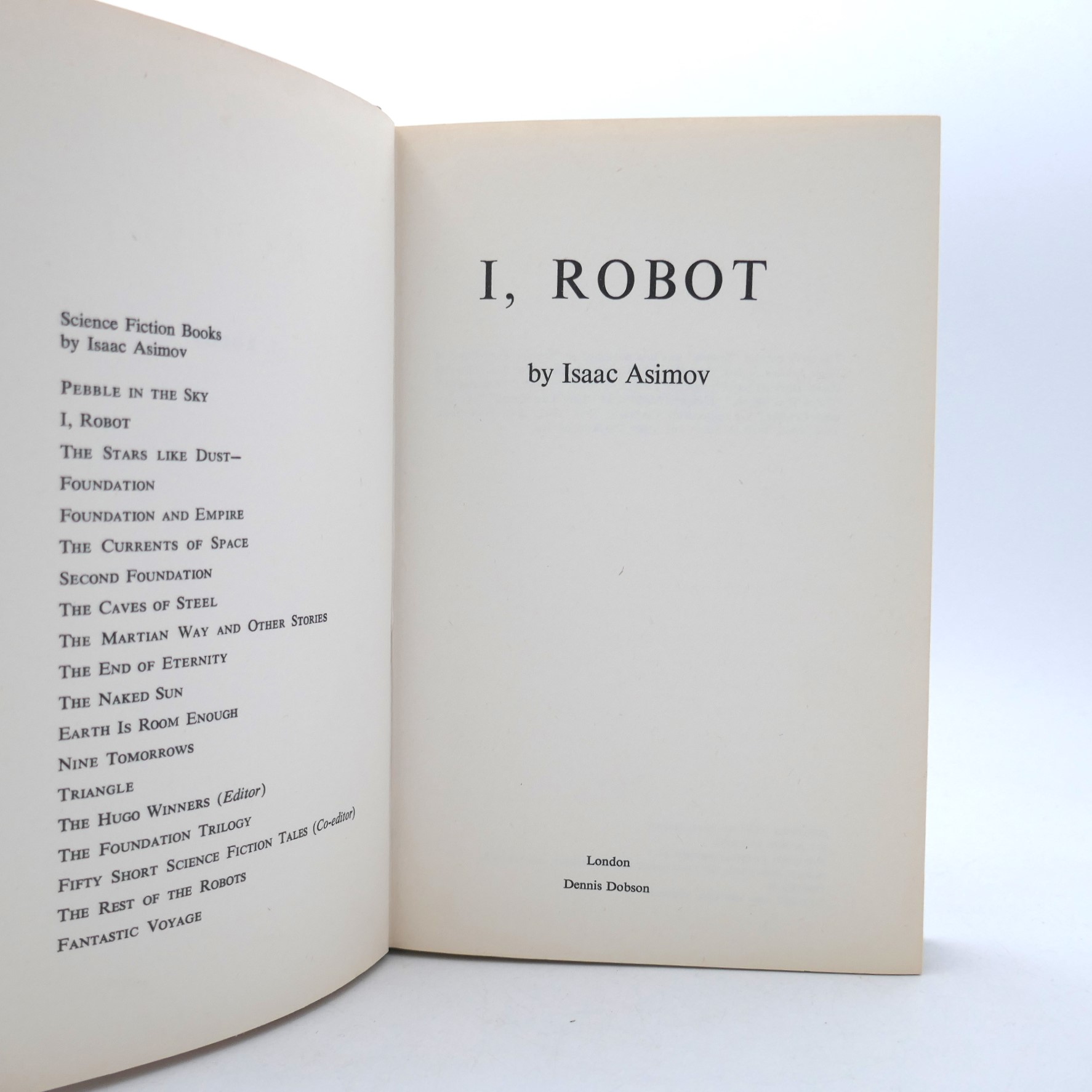 I, Robot. First UK Edition (1950) - Image 4