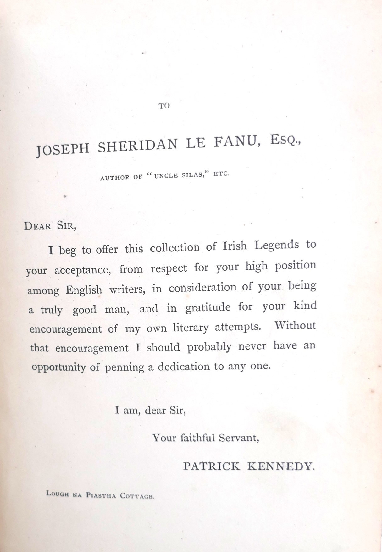 Legendary Fictions of The Irish Celts. First Edition (1866) - Image 3