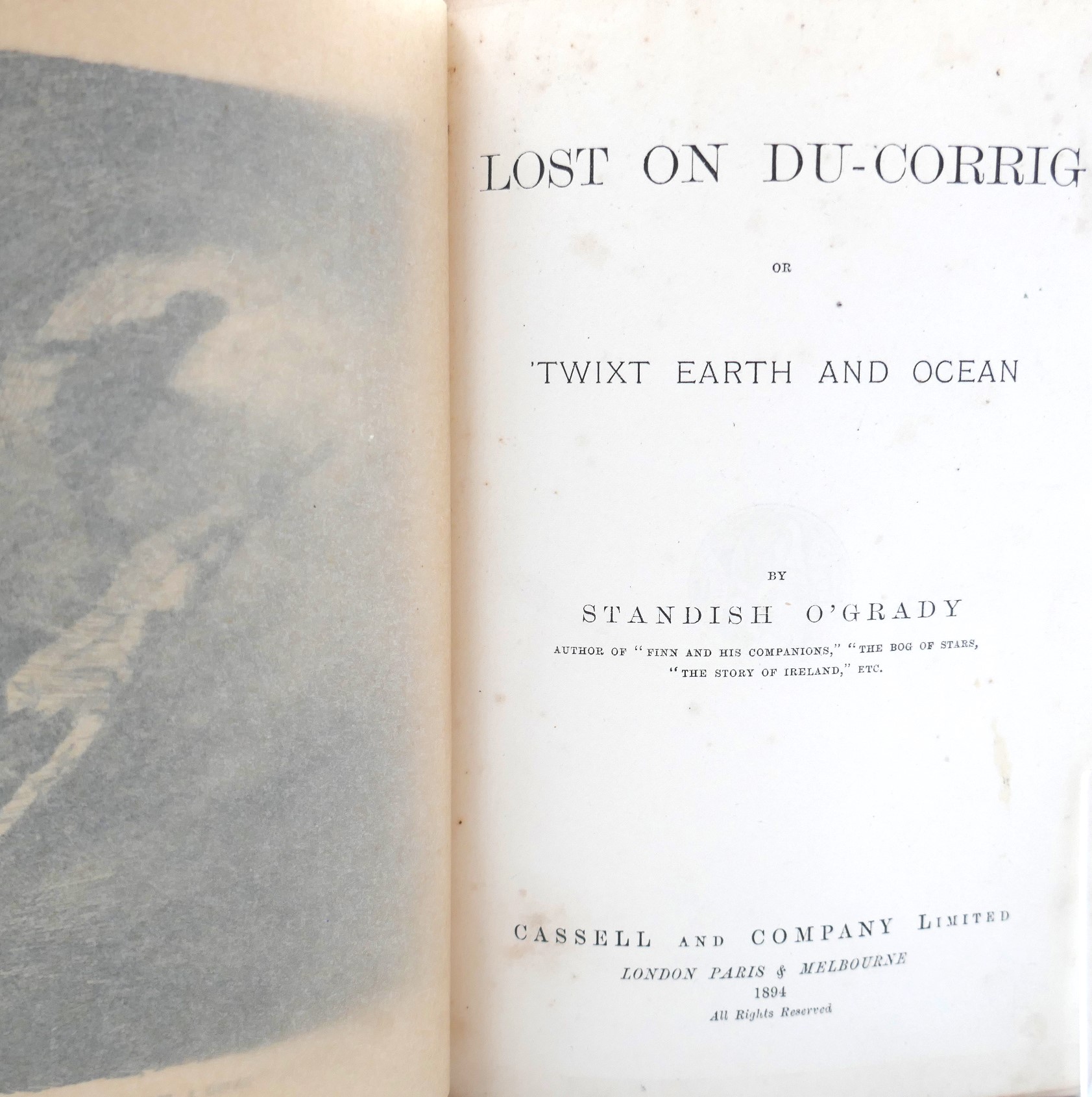 Lost on Du-Corrig or "Twixt Earth and Ocean" (1894) - Image 2