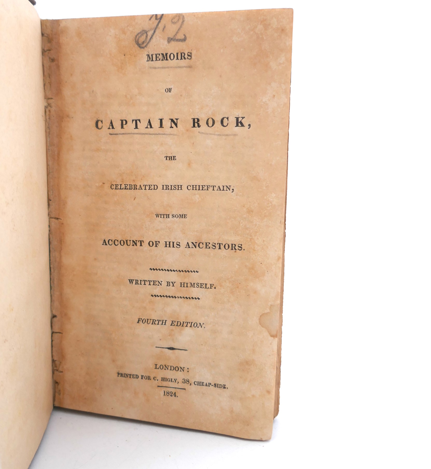 Memoirs of Captain Rock. Fourth Edition (1824) - Image 2