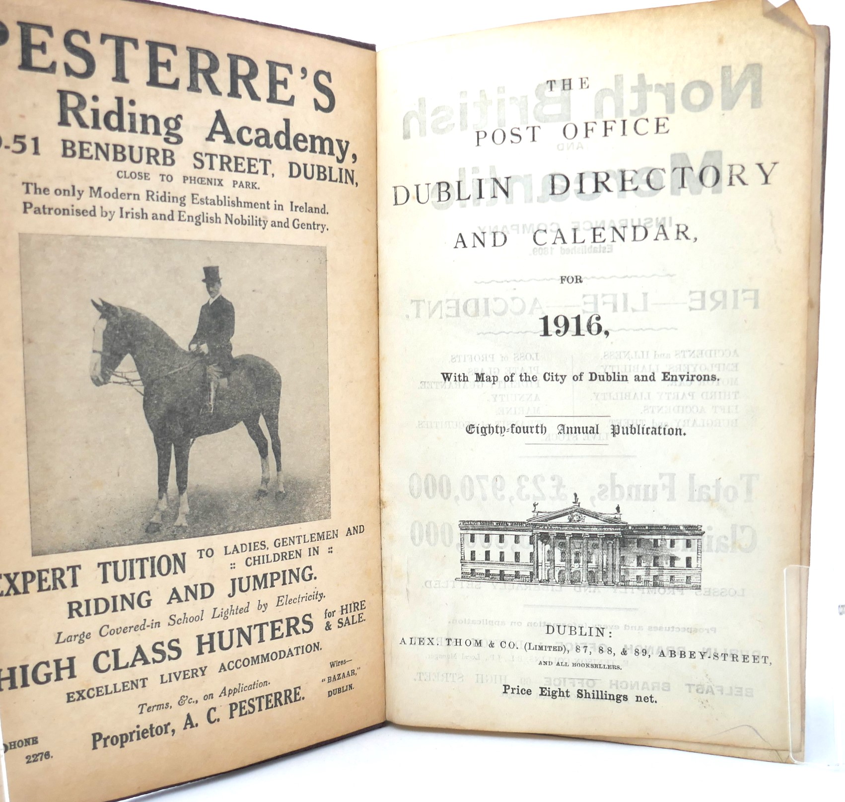 The Post Office Directory and Calendar, for 1916 - Image 2