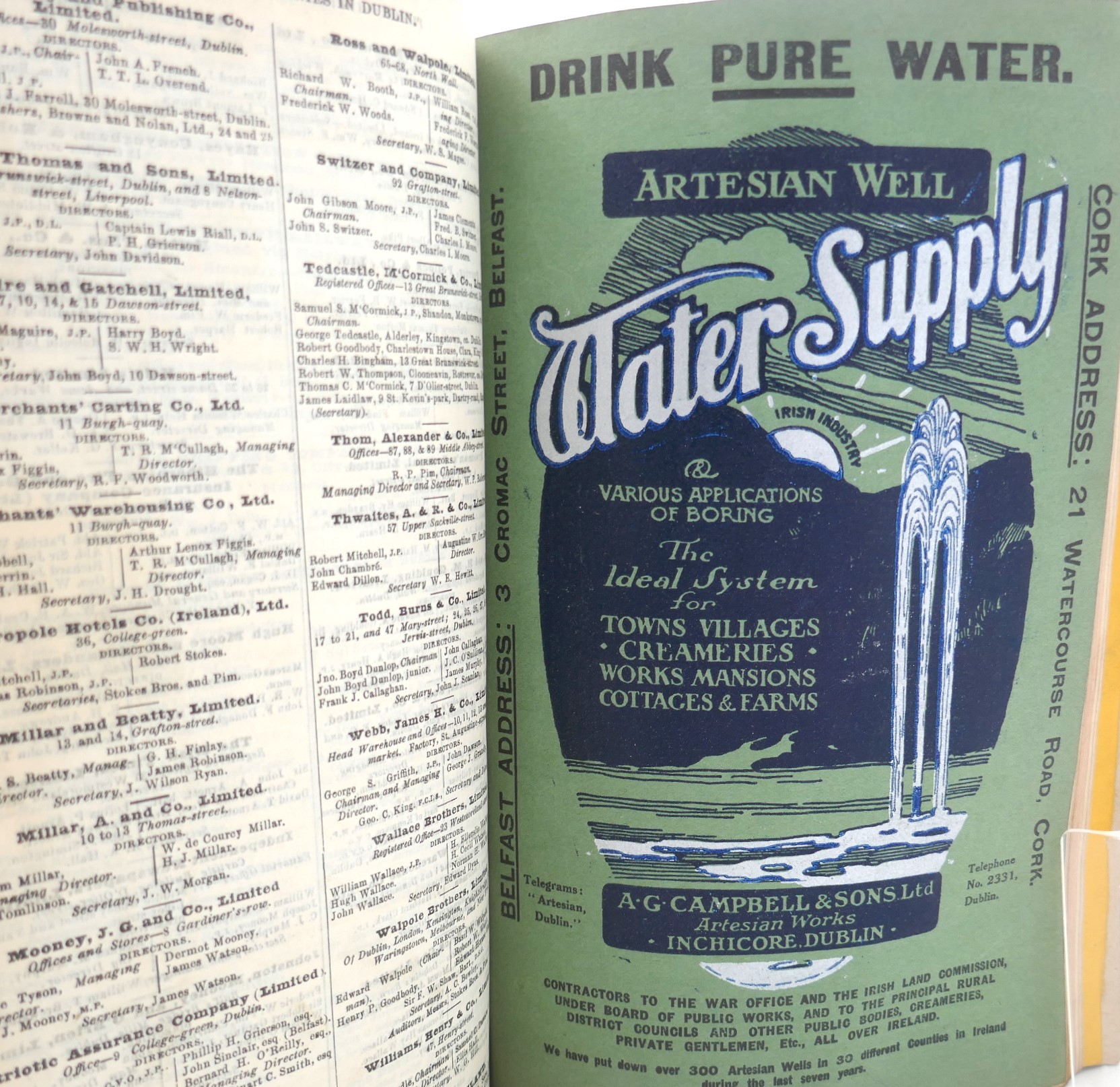The Post Office Directory and Calendar, for 1916 - Image 6