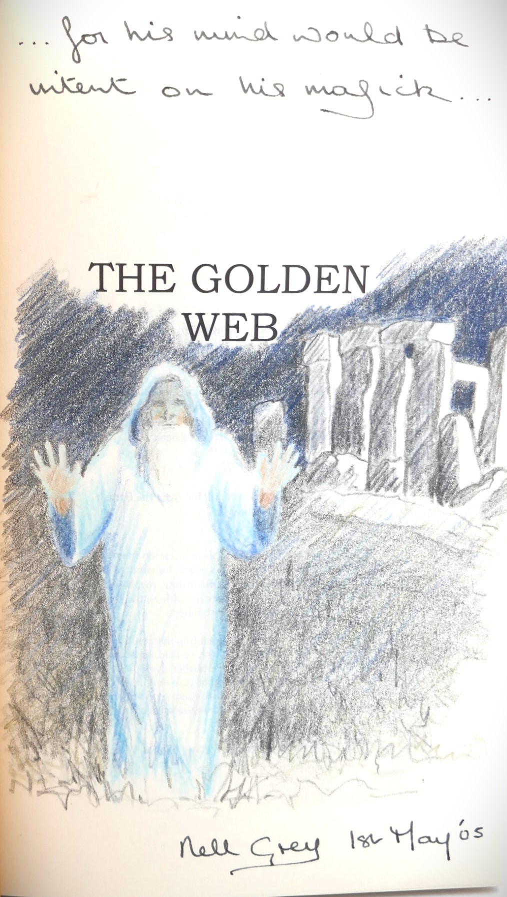 The Golden Web. With Original Drawing by the Author (2005) - Image 3