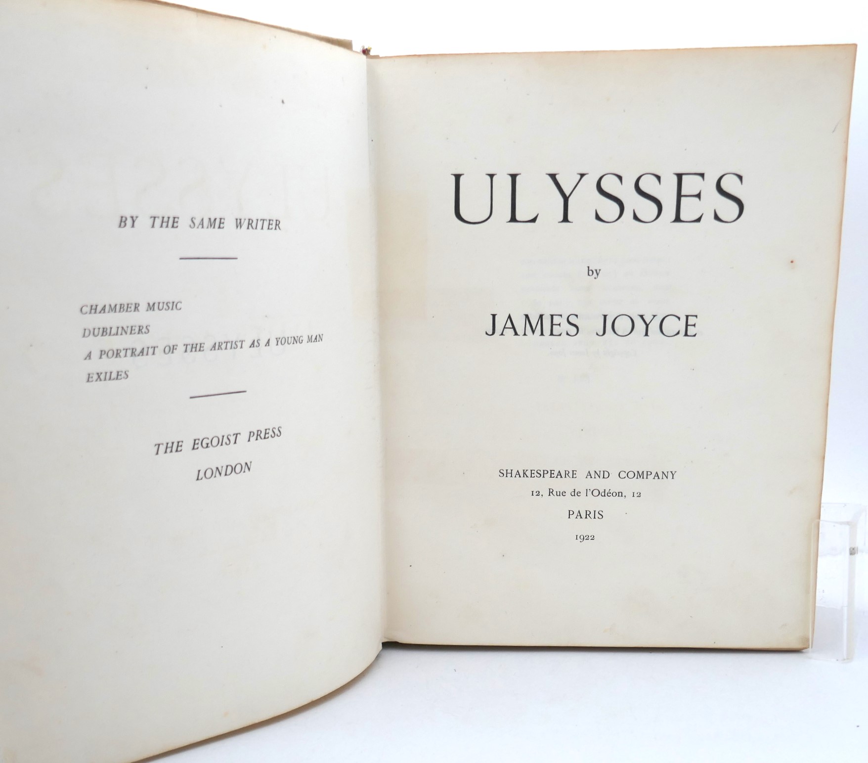 ULYSSES. Paris: Shakespeare & Co. First Edition (1922) - Image 4