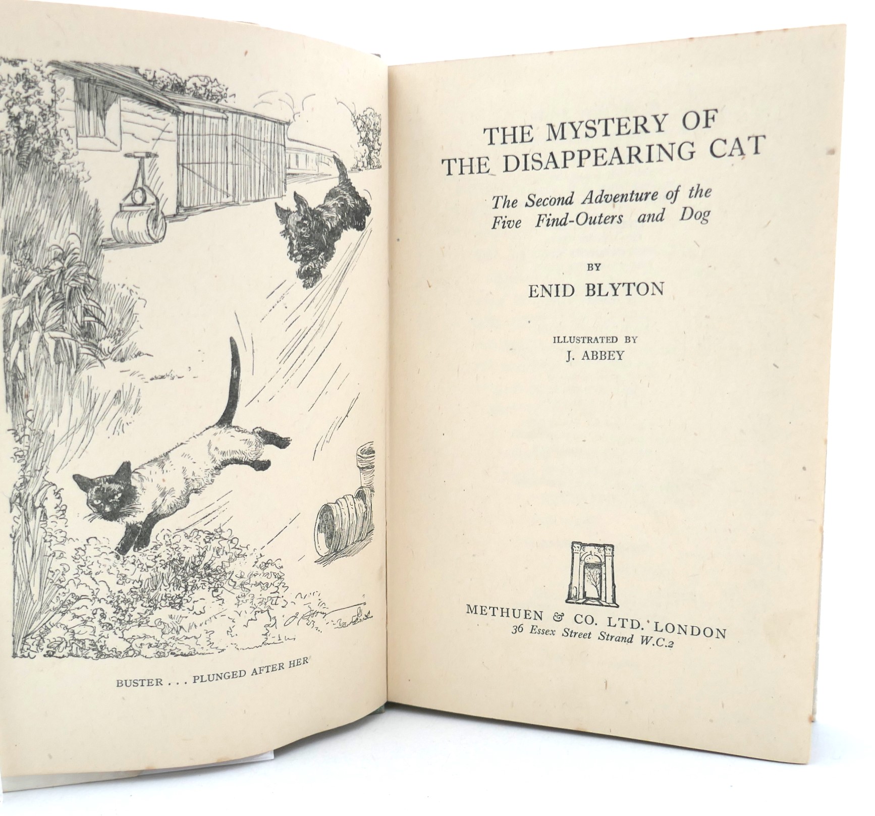 The Mystery of the Disappearing Cat. With Letter from the Author (1944) - Image 4