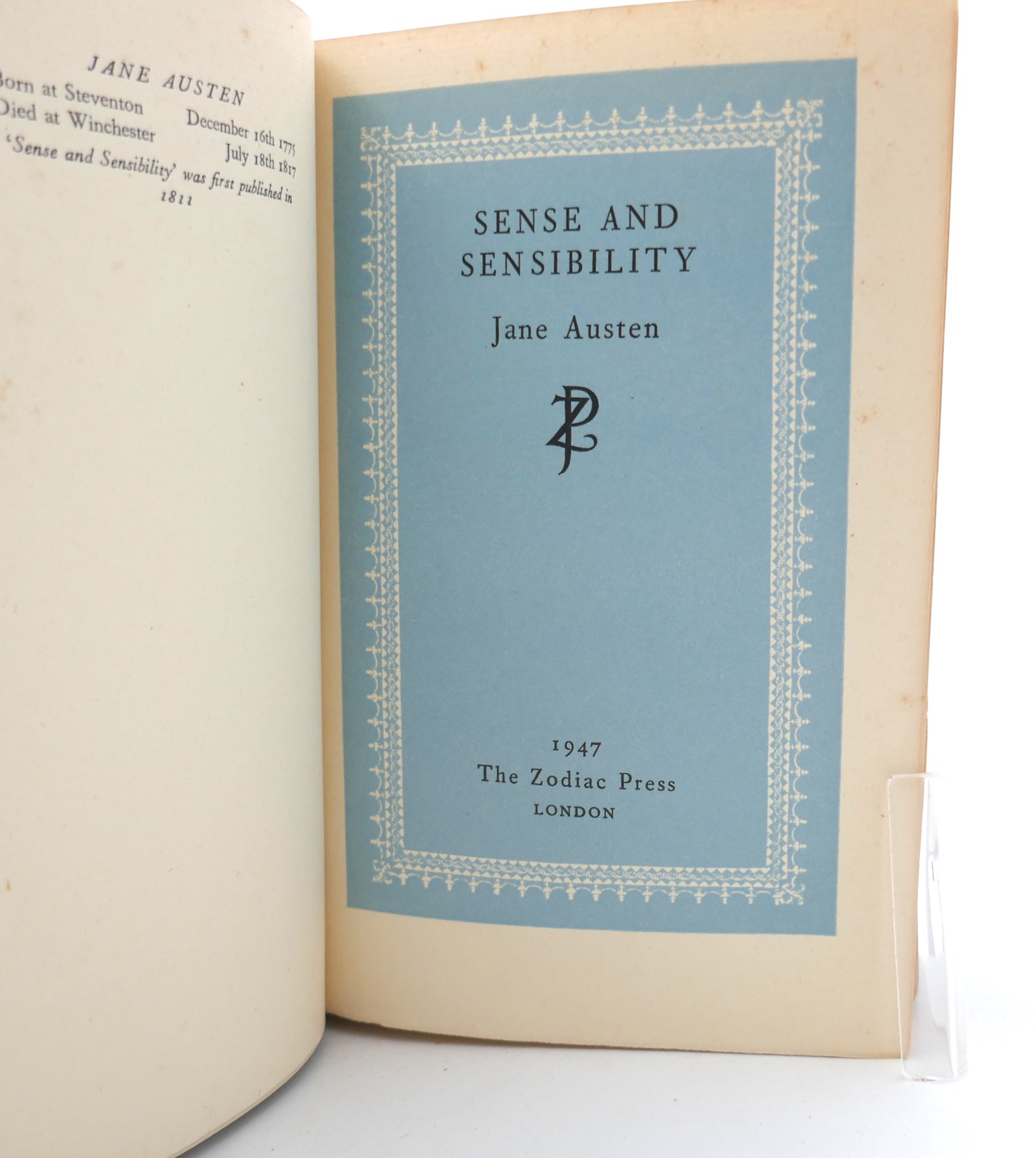 Sense and Sensibility. Nice Gift Edition (1947) - Image 2