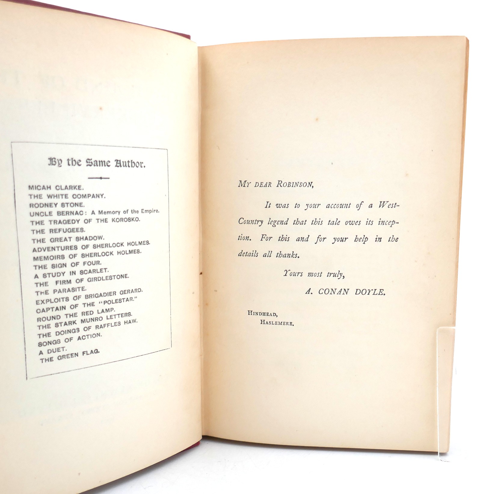 The Hound of the Baskervilles. First Edition (1902) - Image 5