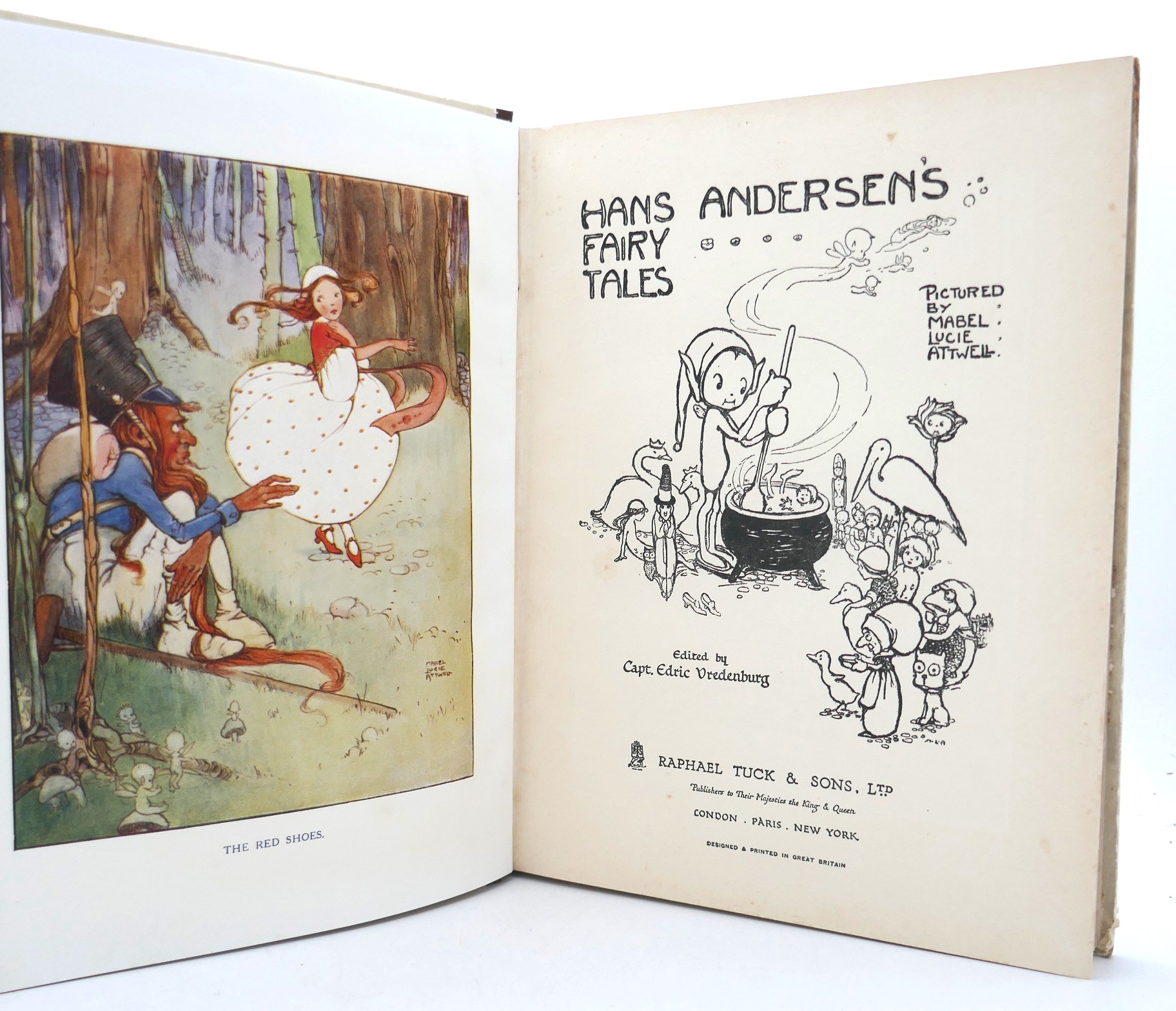 Hans Andersen's Fairy Tales. Illustrated by Mabel Lucie Attwell (1920) - Image 2