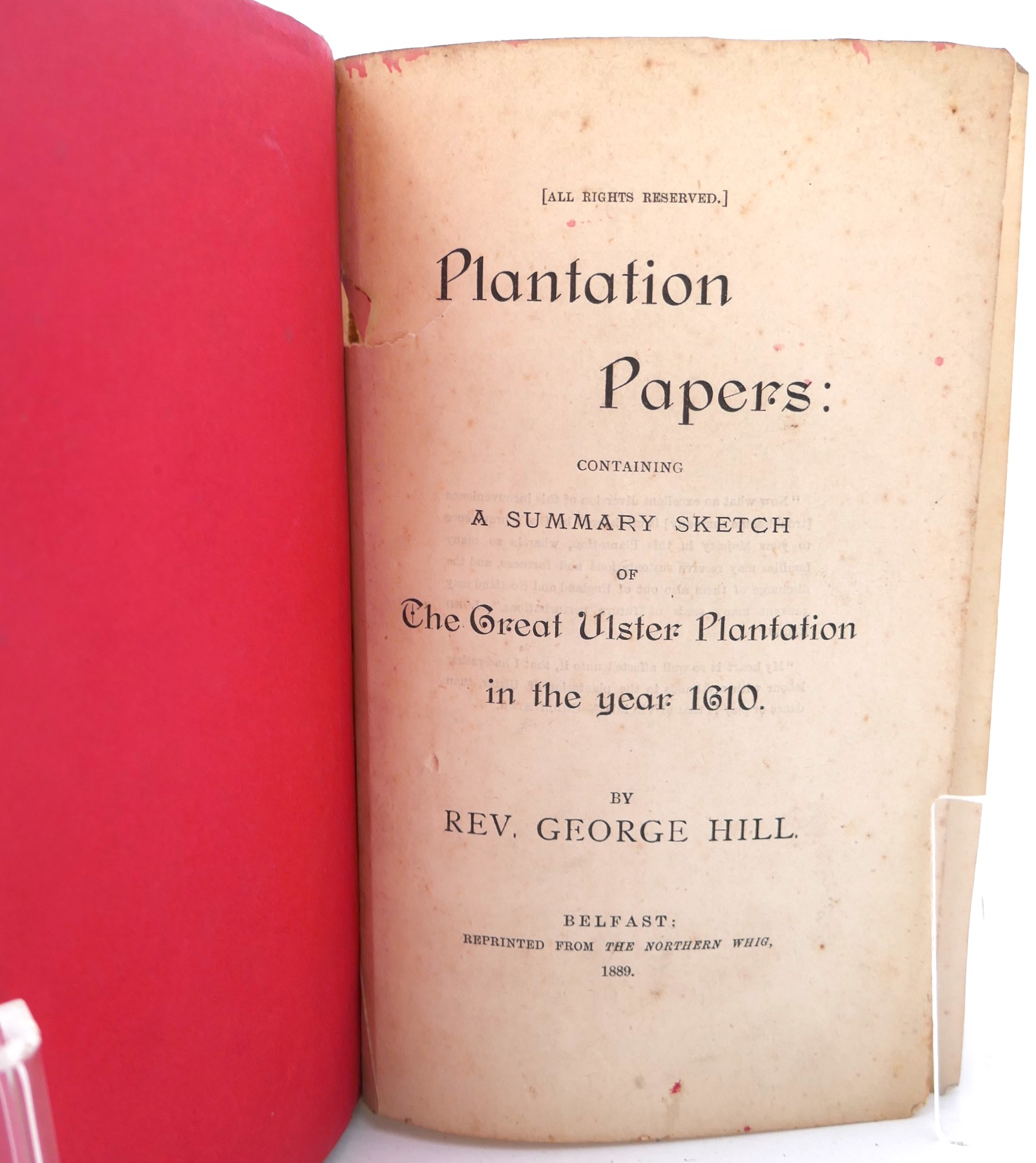 Plantation Papers (1889) - Image 2