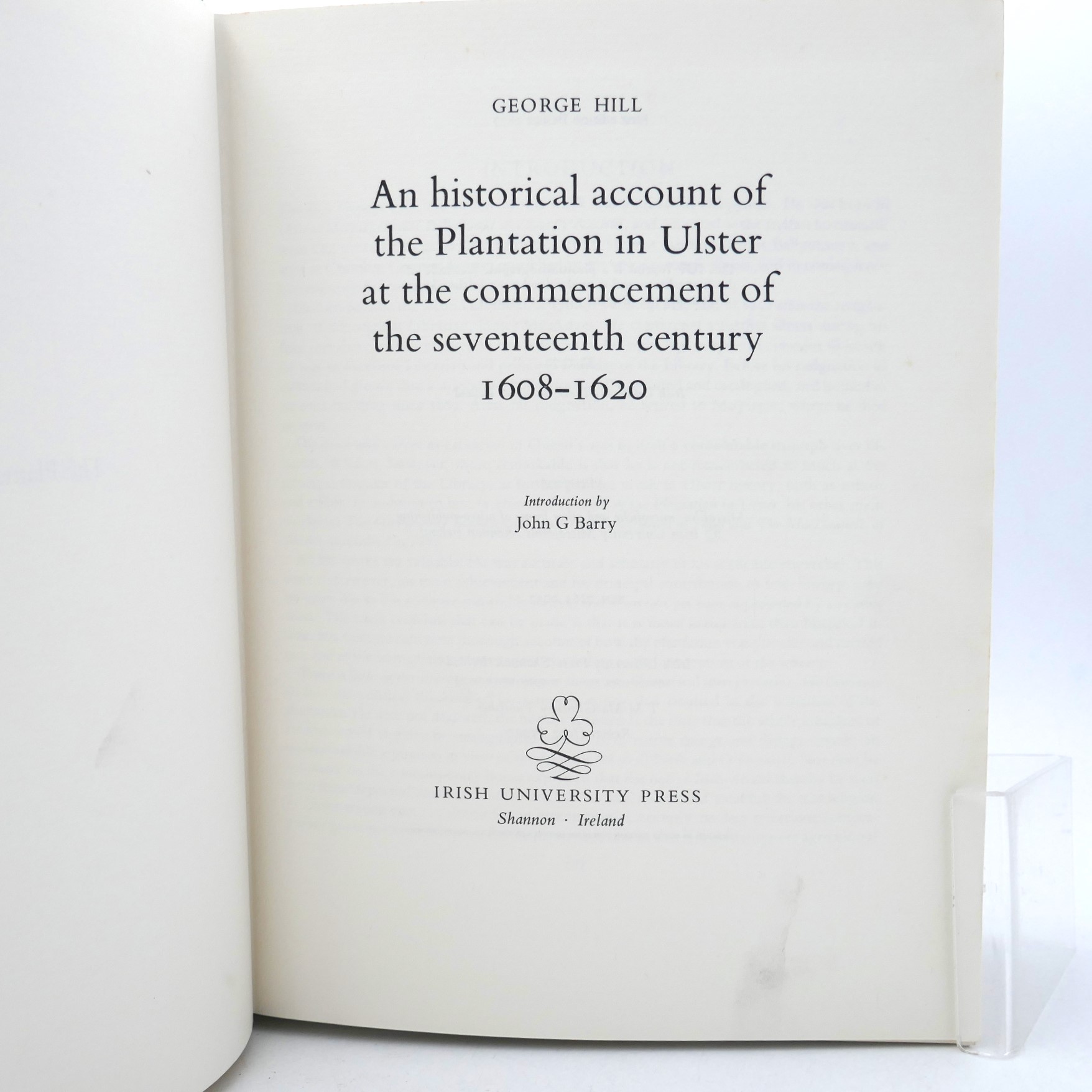 An Historical Account of the Plantation of Ulster (1971) - Image 2