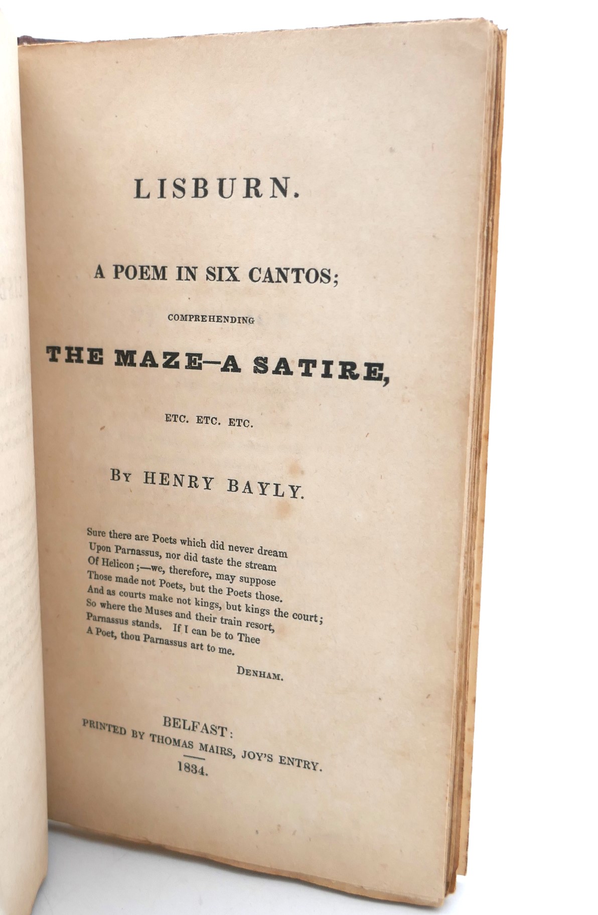 A Topographical and Historical Account of Lisburn (1834) - Image 3