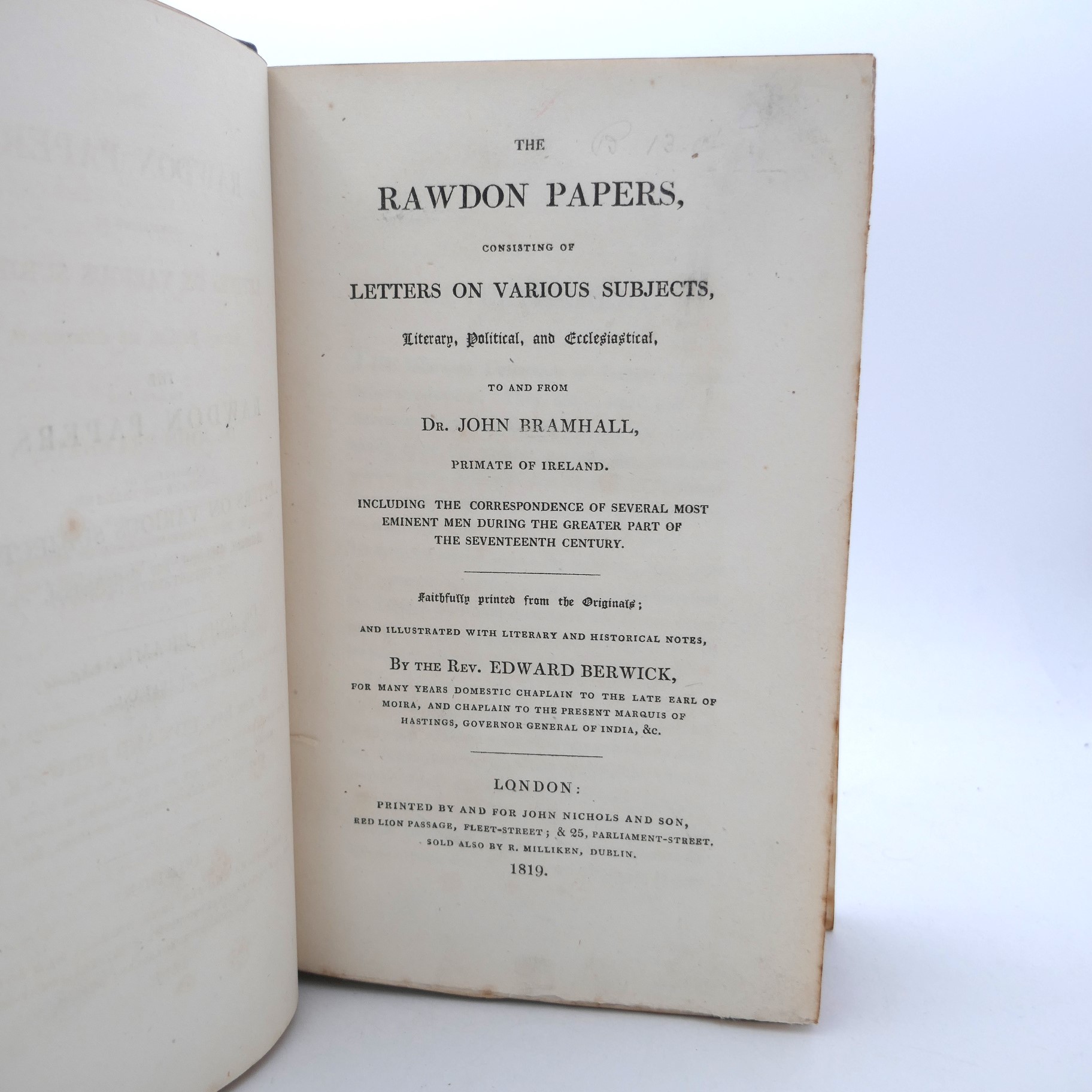 The Rawdon Papers (1819) - Image 2