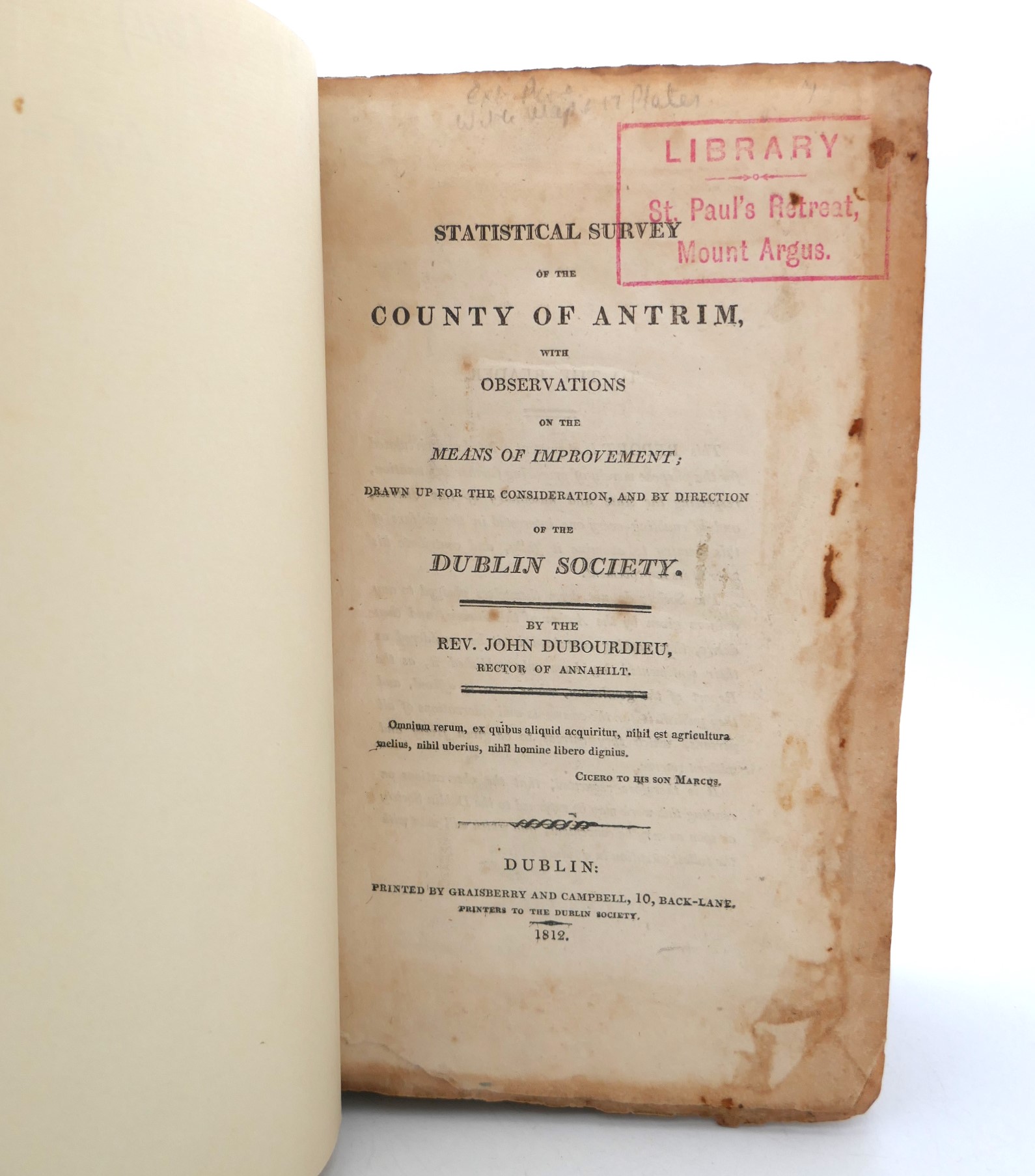 Statistical Survey of the County of Antrim (1812) - Image 2