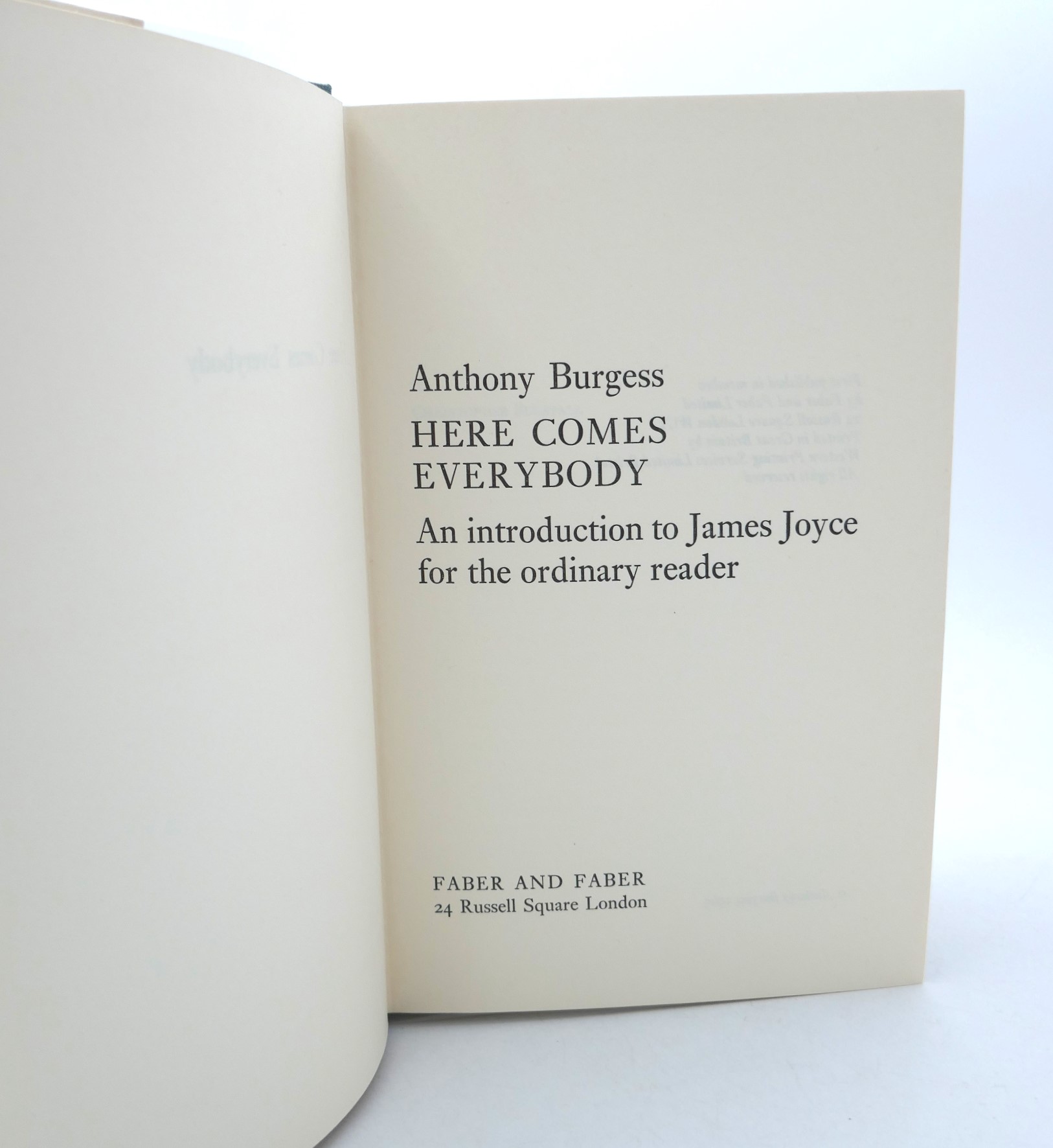 Here Comes Everybody. An introduction to James Joyce (1965) - Image 2