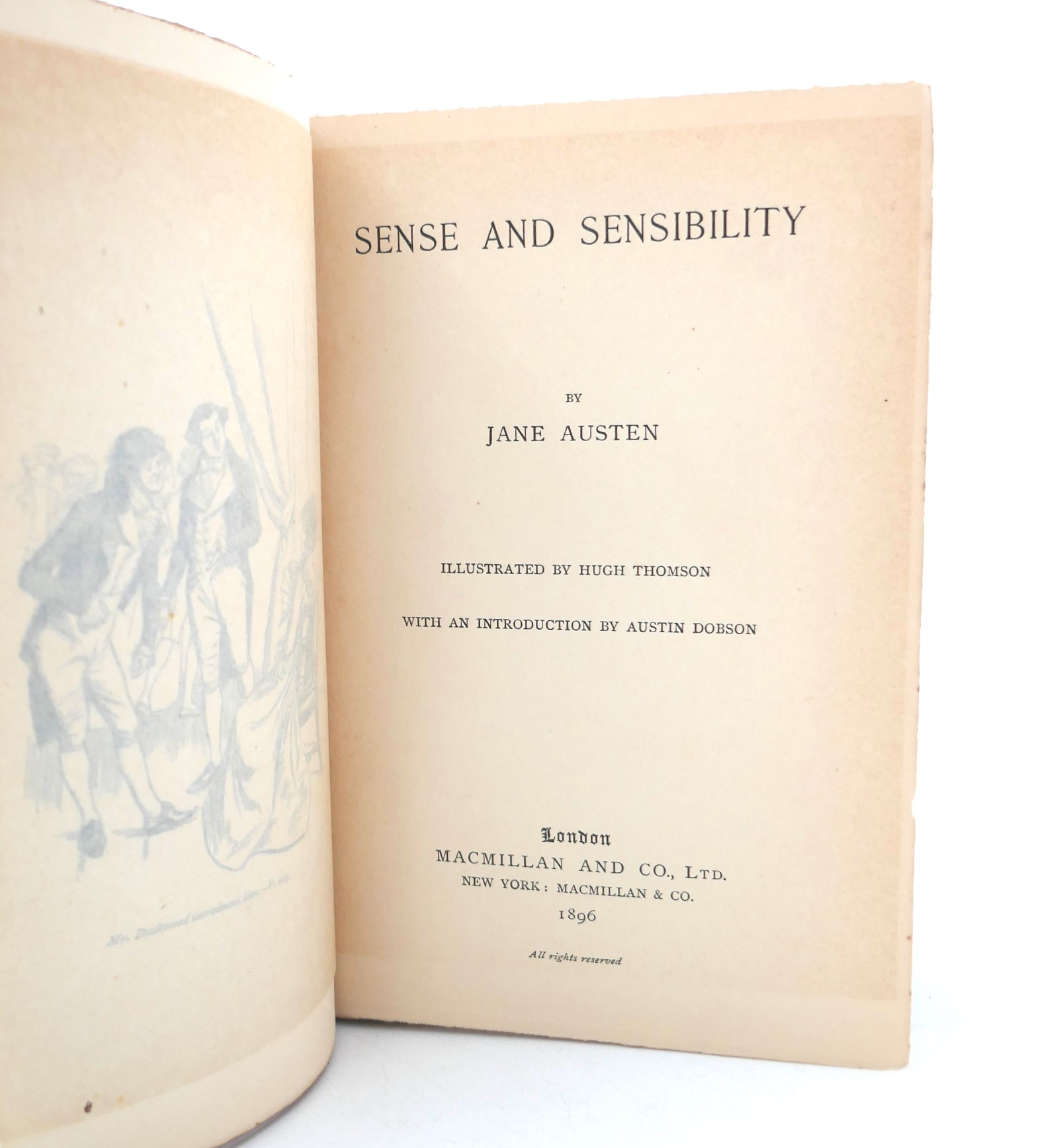 Sense and Sensibility. Illustrated by Hugh Thomson (1900) - Image 2