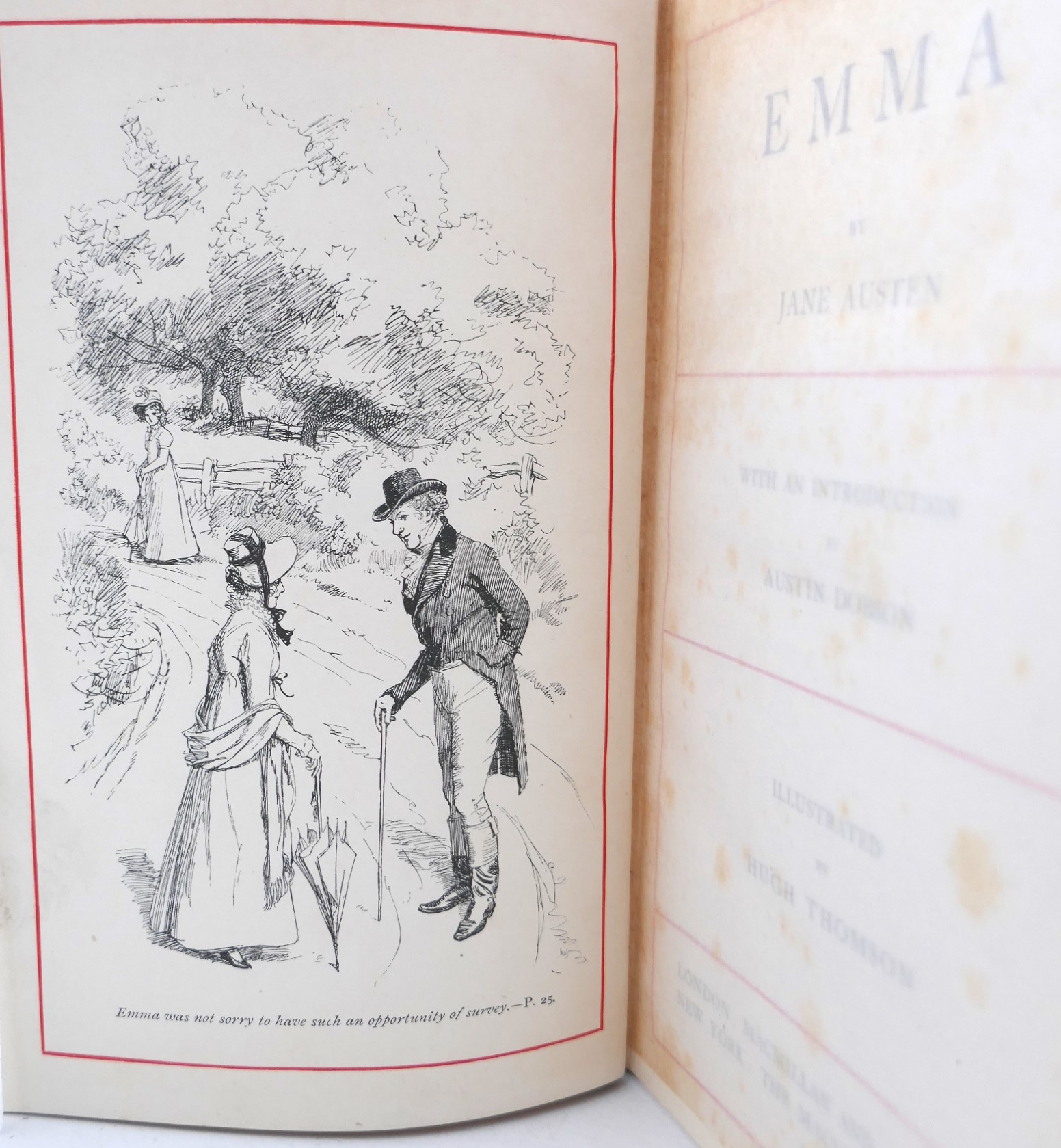 Emma. Illustrated by Hugh Thomson (1902) - Image 2